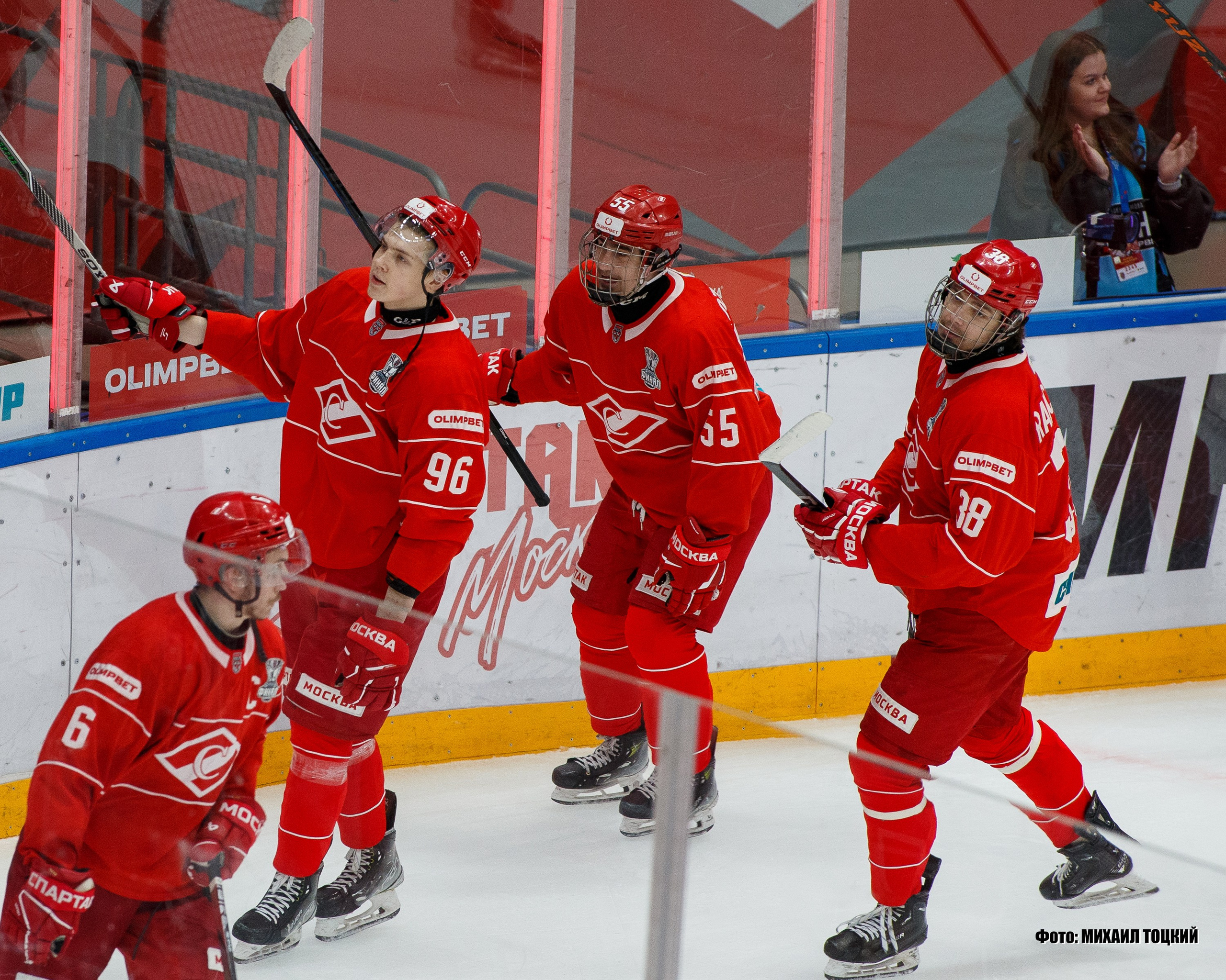Фоторепортаж Финала Кубка Харламова. МХК Спартак (Москва) — СКА-1946 (Санкт-Петербург). Михаил Тоцкий портретный и репортажный фотограф в Москве