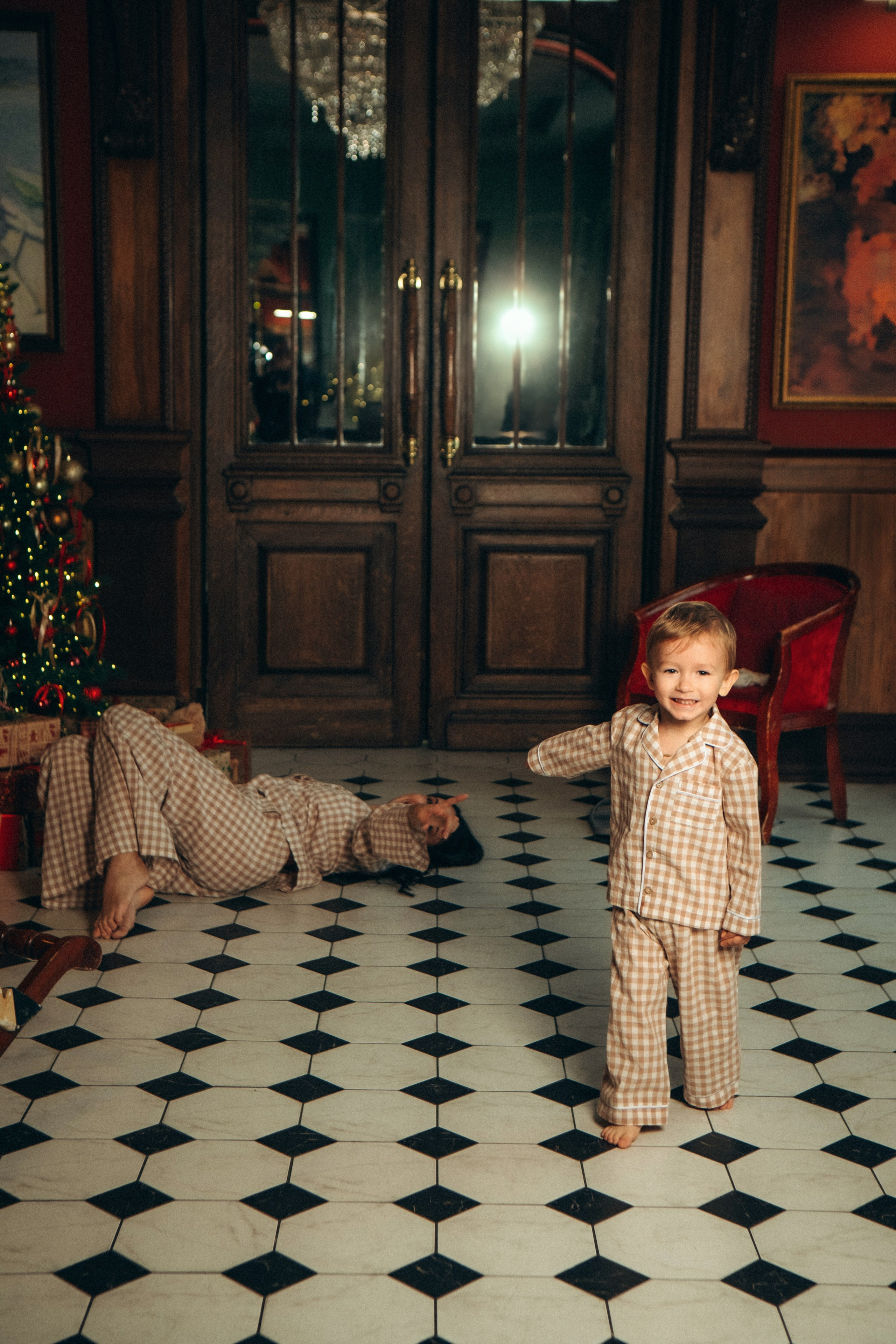Семейная новогодняя фотосессия. Фотограф в Санкт-Петербурге Кристина Брянская