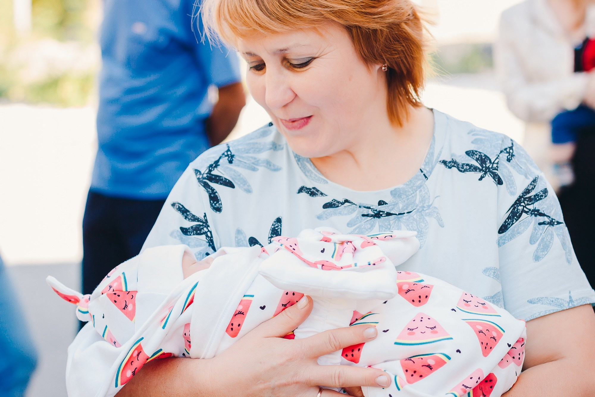 Выписка из роддома (Красный). Фотограф в Волгограде и Волжском Наталья Фирсова
