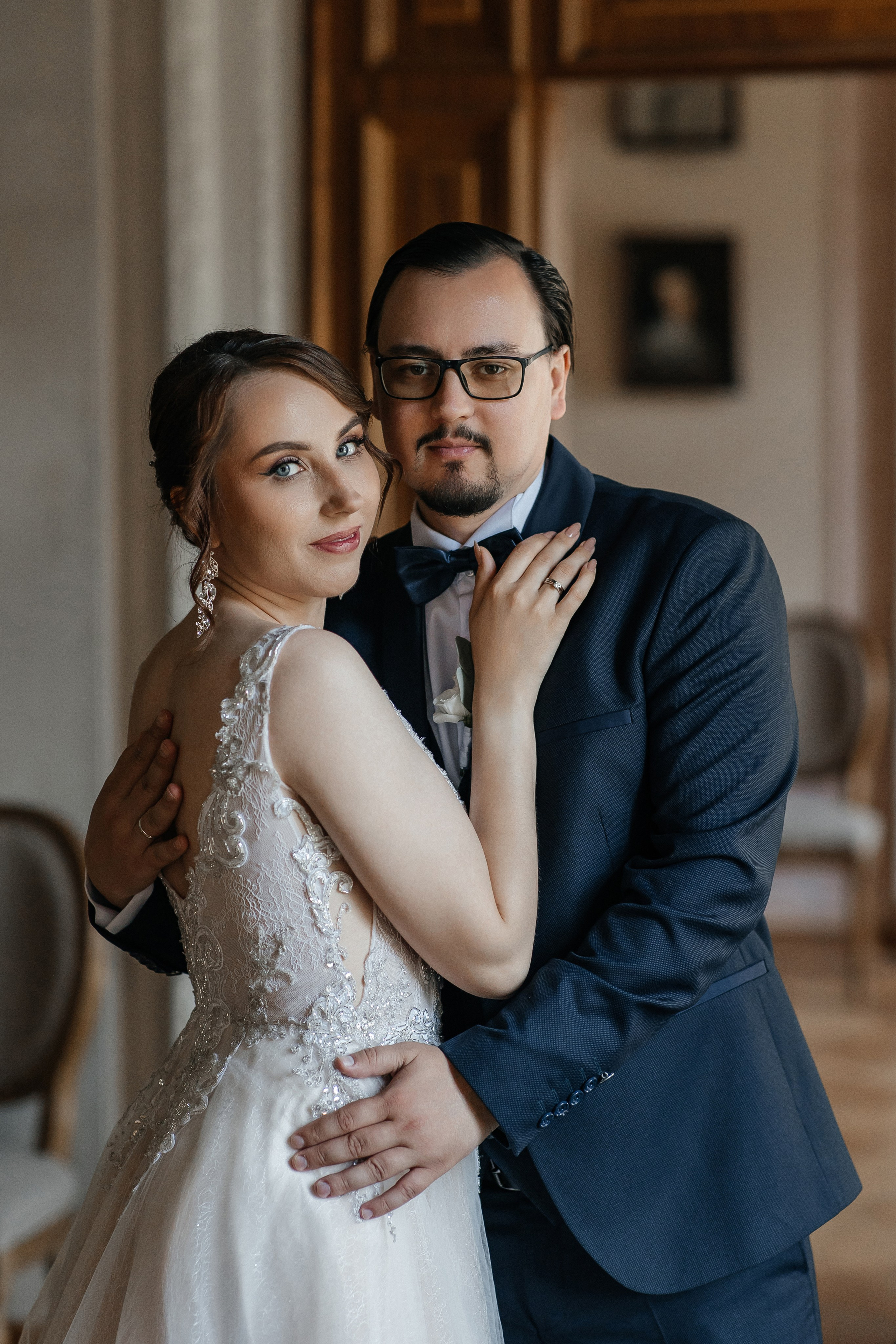 Свадебная фотосессия в Библиотеке-читальне имени Пушкина. Свадебный фотограф в Москве Дарья Олендарёва