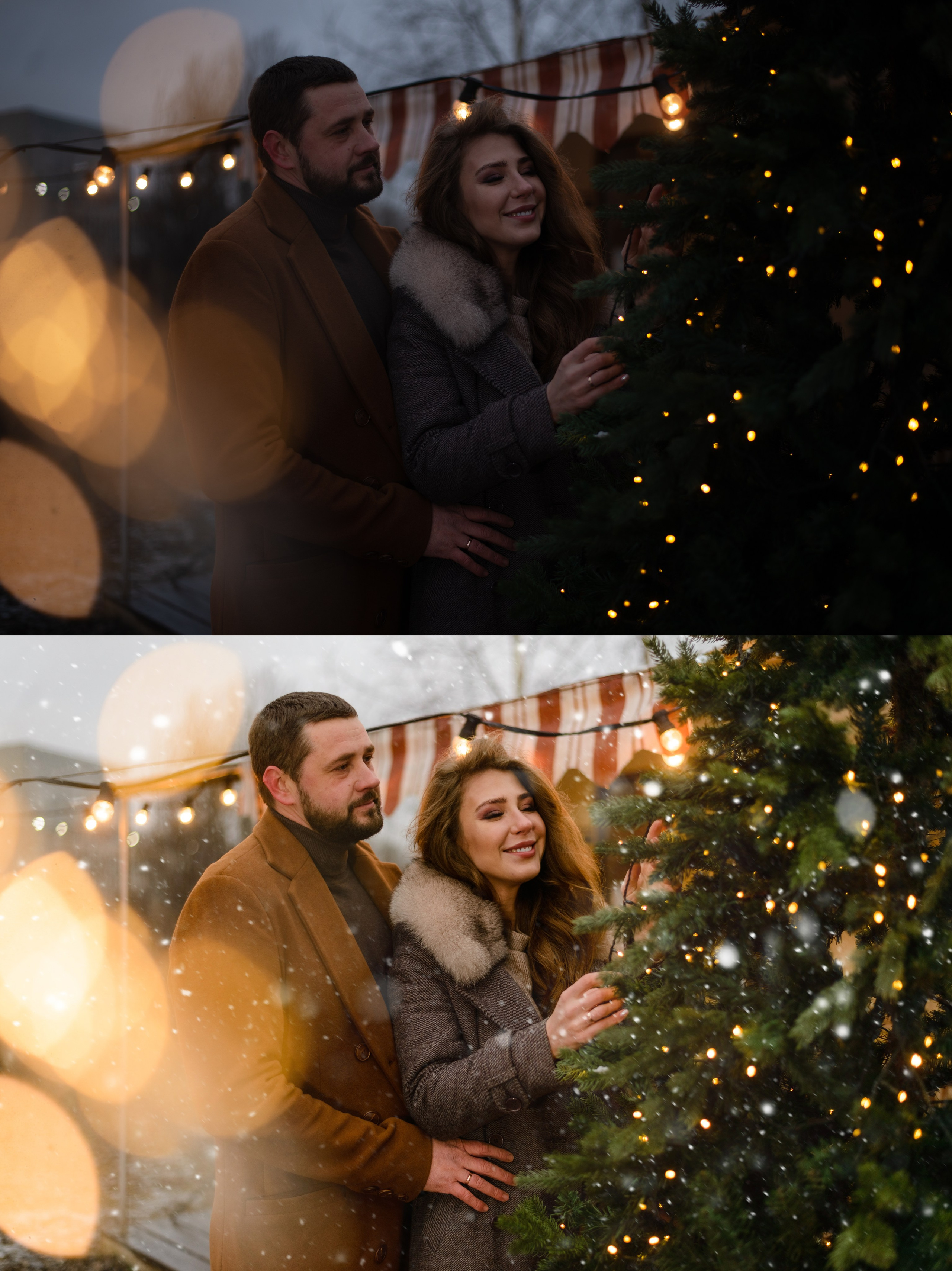 ВИДЕОУРОК ПО ЗИМНЕЙ И НОВОГОДНЕЙ ОБРАБОТКЕ