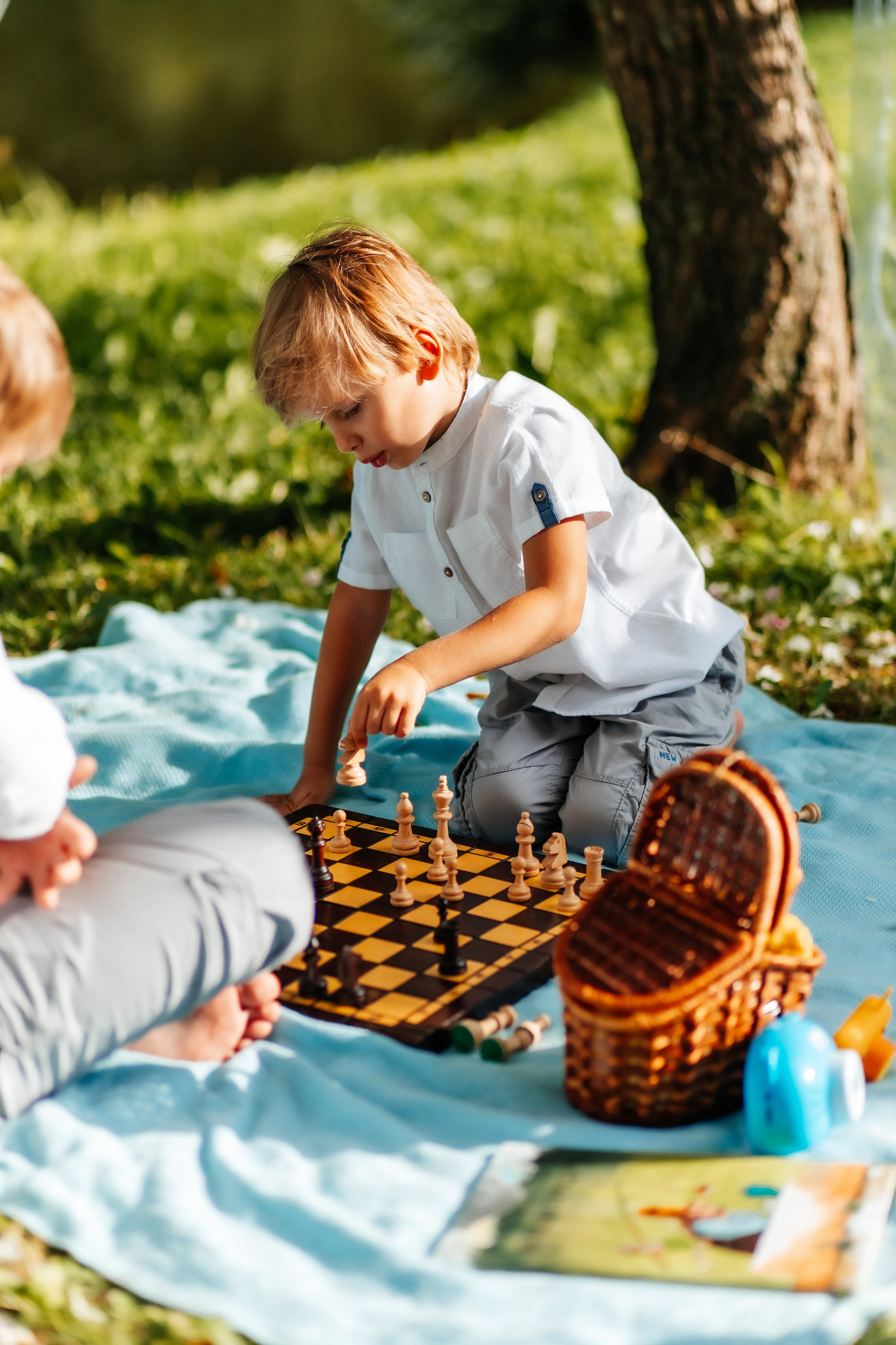 Детская фотосессия в парке