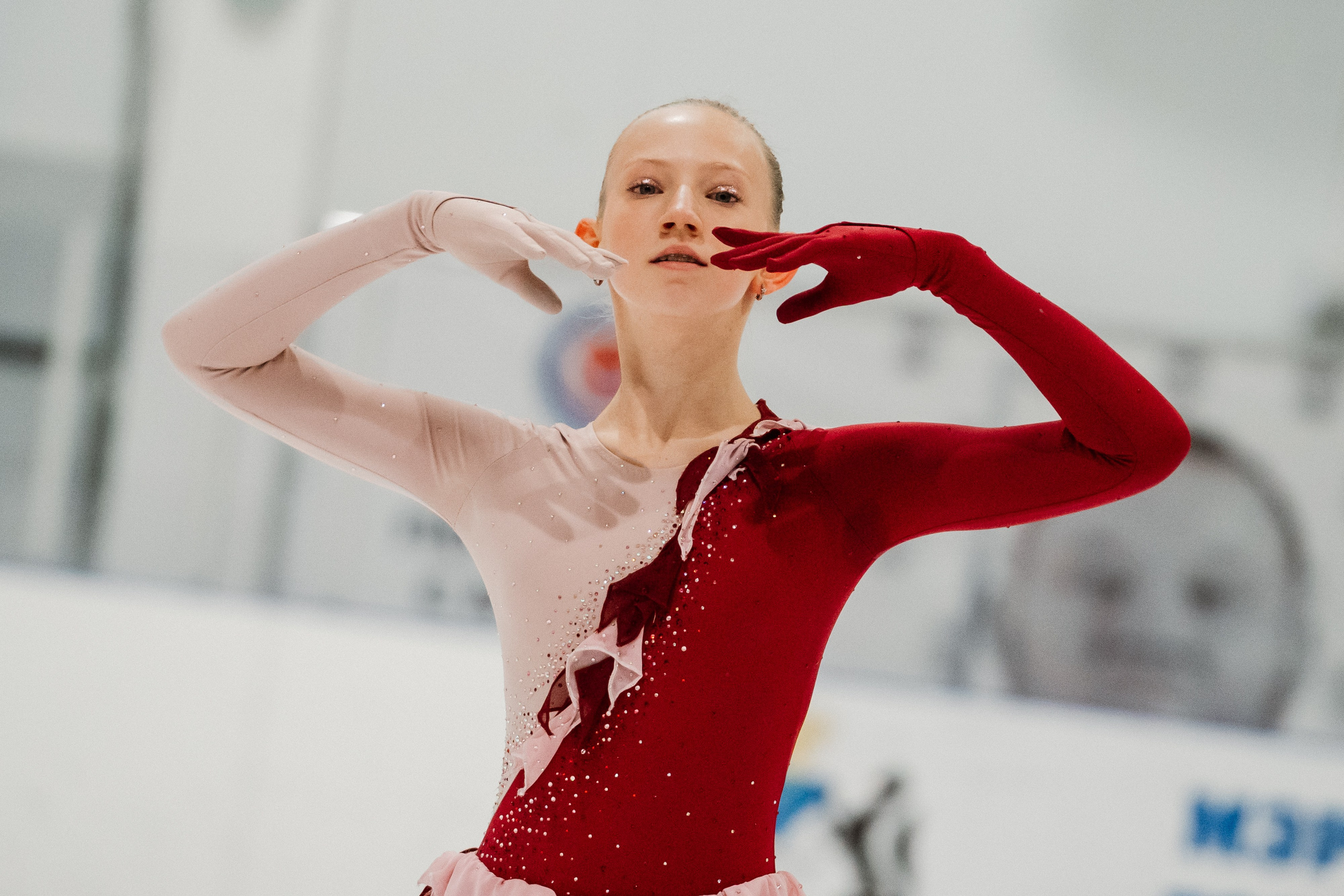 Соревнования по фигурному катанию на призы ФФКК НСО. Воробьева Ксения — Спортивный и танцевальный фотограф Новосибирск