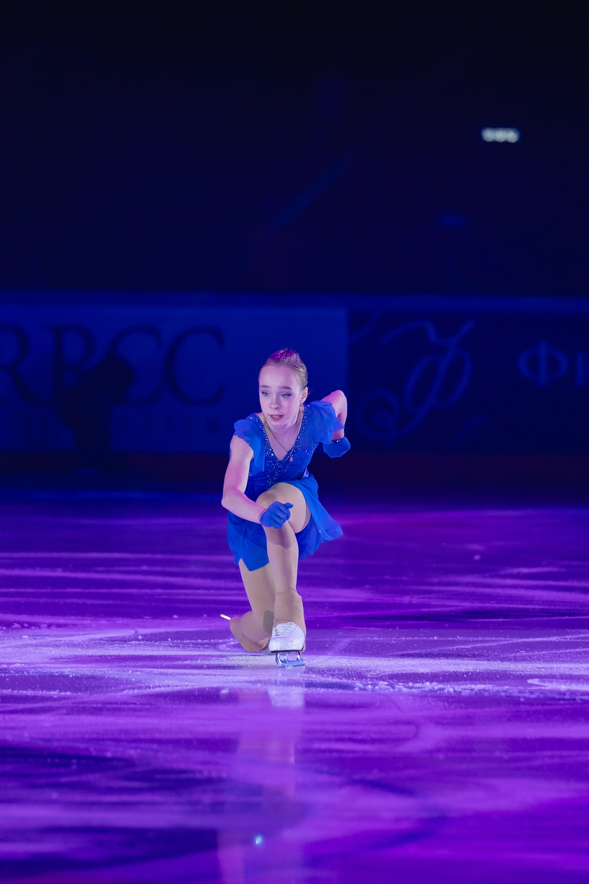 Шоу «Чемпионы на льду» в Новосибирске. Воробьева Ксения — Спортивный и танцевальный фотограф Новосибирск