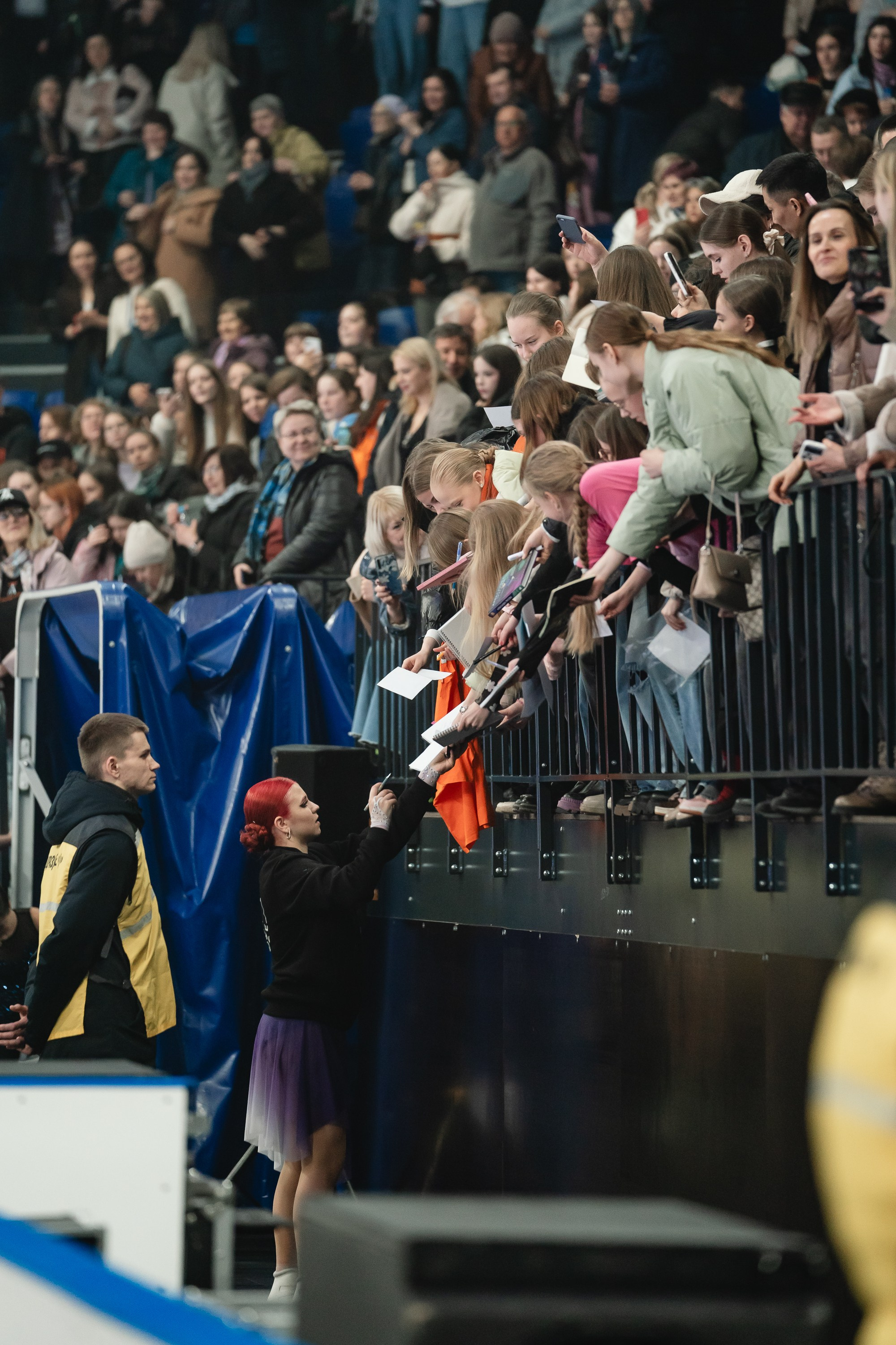 Шоу «Чемпионы на льду» в Новосибирске. Воробьева Ксения — Спортивный и танцевальный фотограф Новосибирск