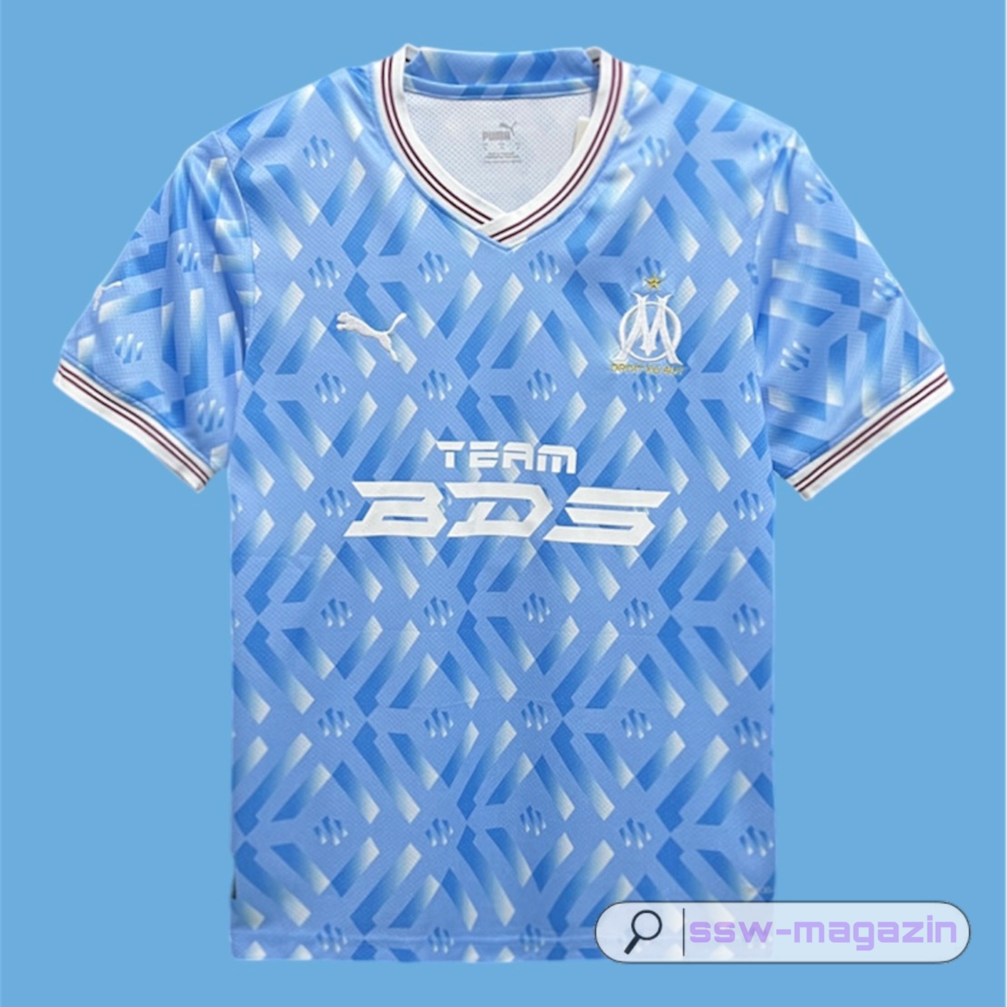 Футболка Марселя 2024-2025 купить. Футбольный магазин — ssw_magazin