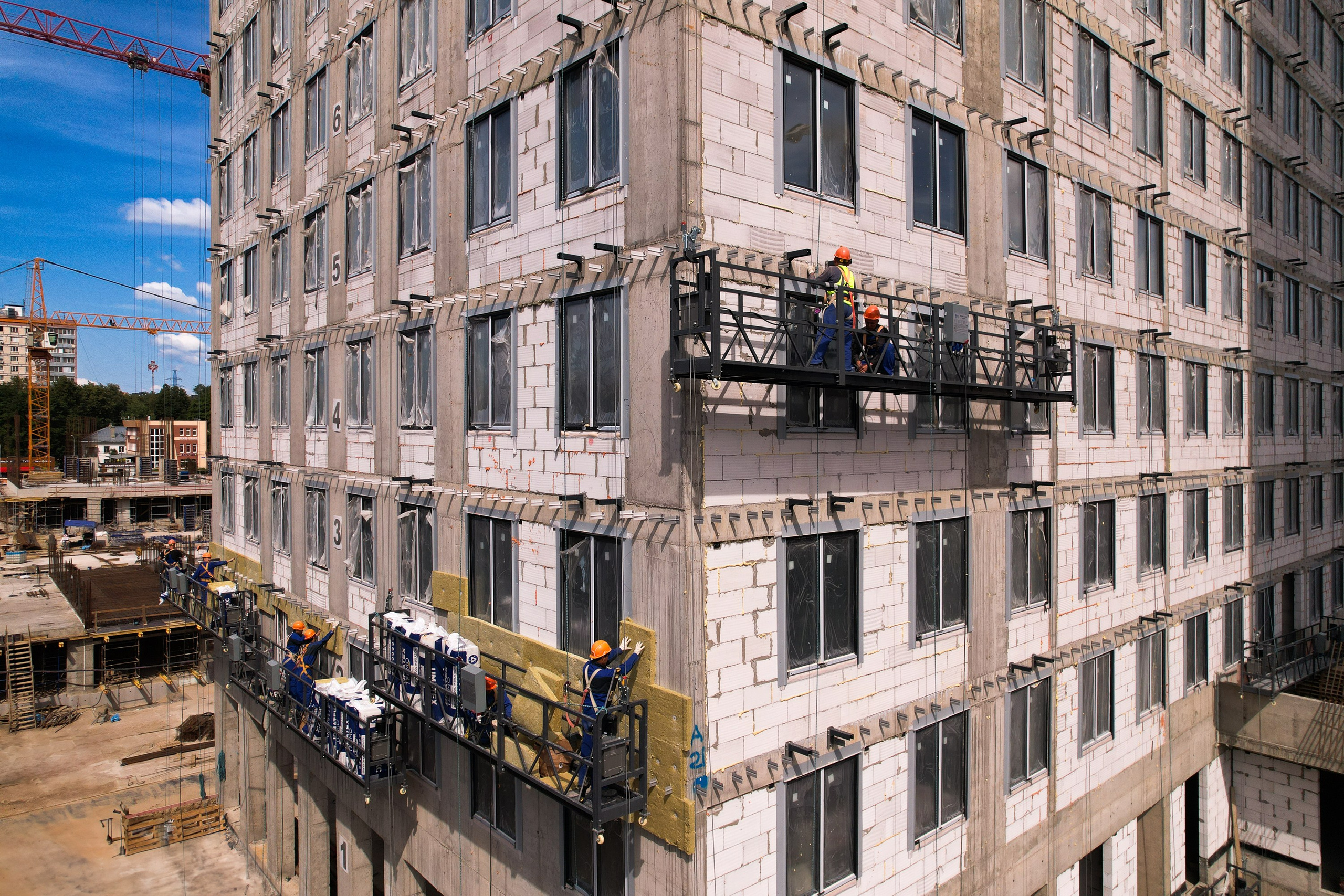 Архитектура и недвижимость. Ход строительства. Съемка с дрона. Профессиональное решение для частных лиц и бизнеса