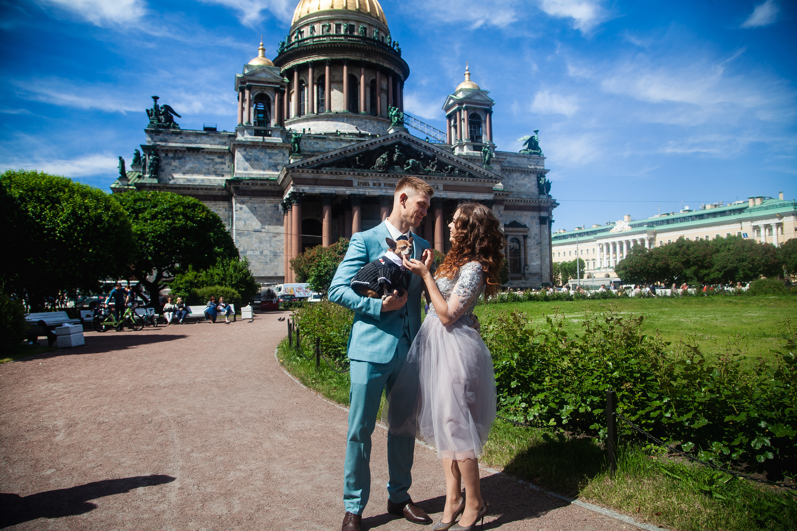 Свадебная фотосессия Юлии и Марка. Фотограф в Санкт-Петербурге Елизавета Сорокина