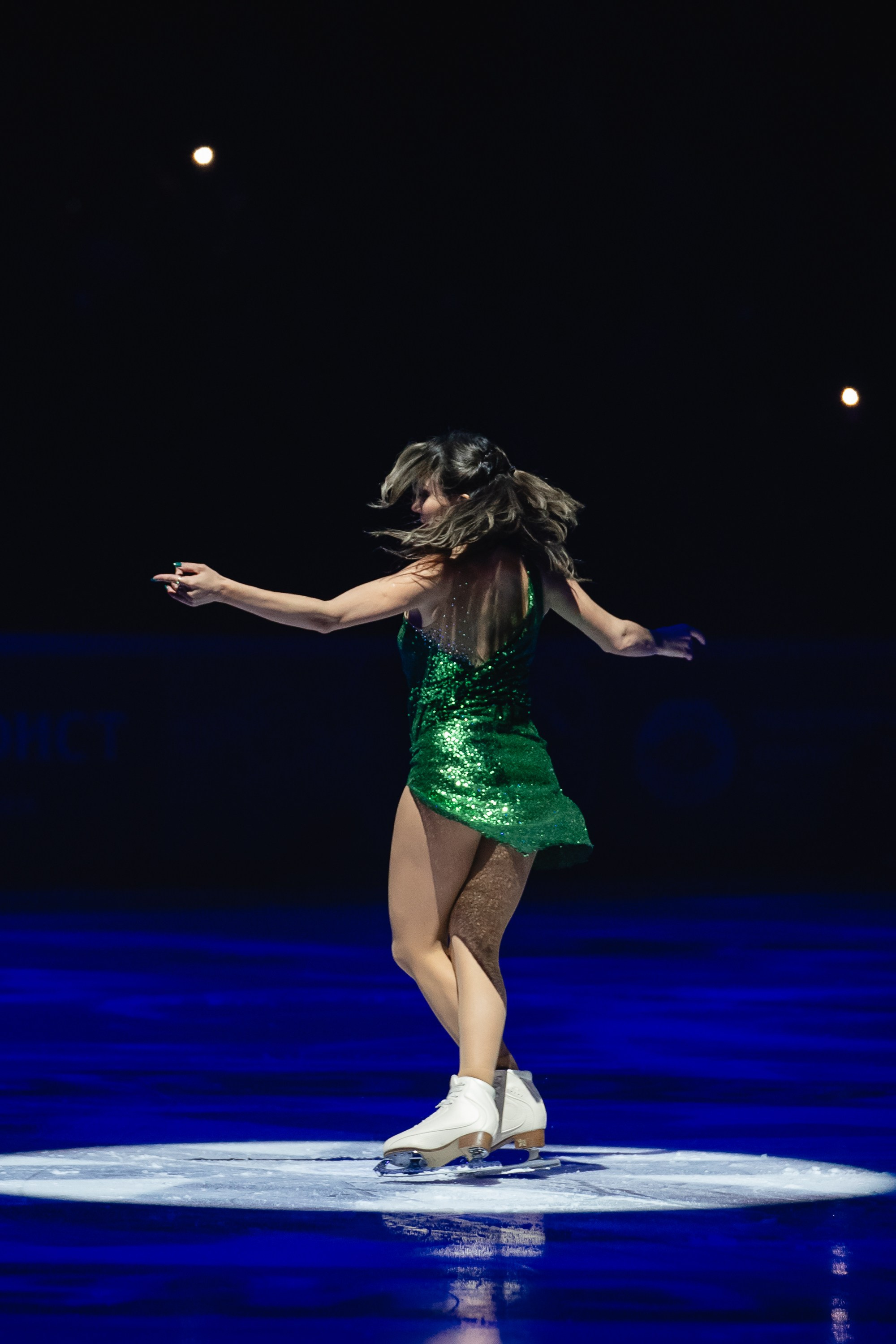Шоу «Чемпионы на льду» в Новосибирске. Воробьева Ксения — Спортивный и танцевальный фотограф Новосибирск