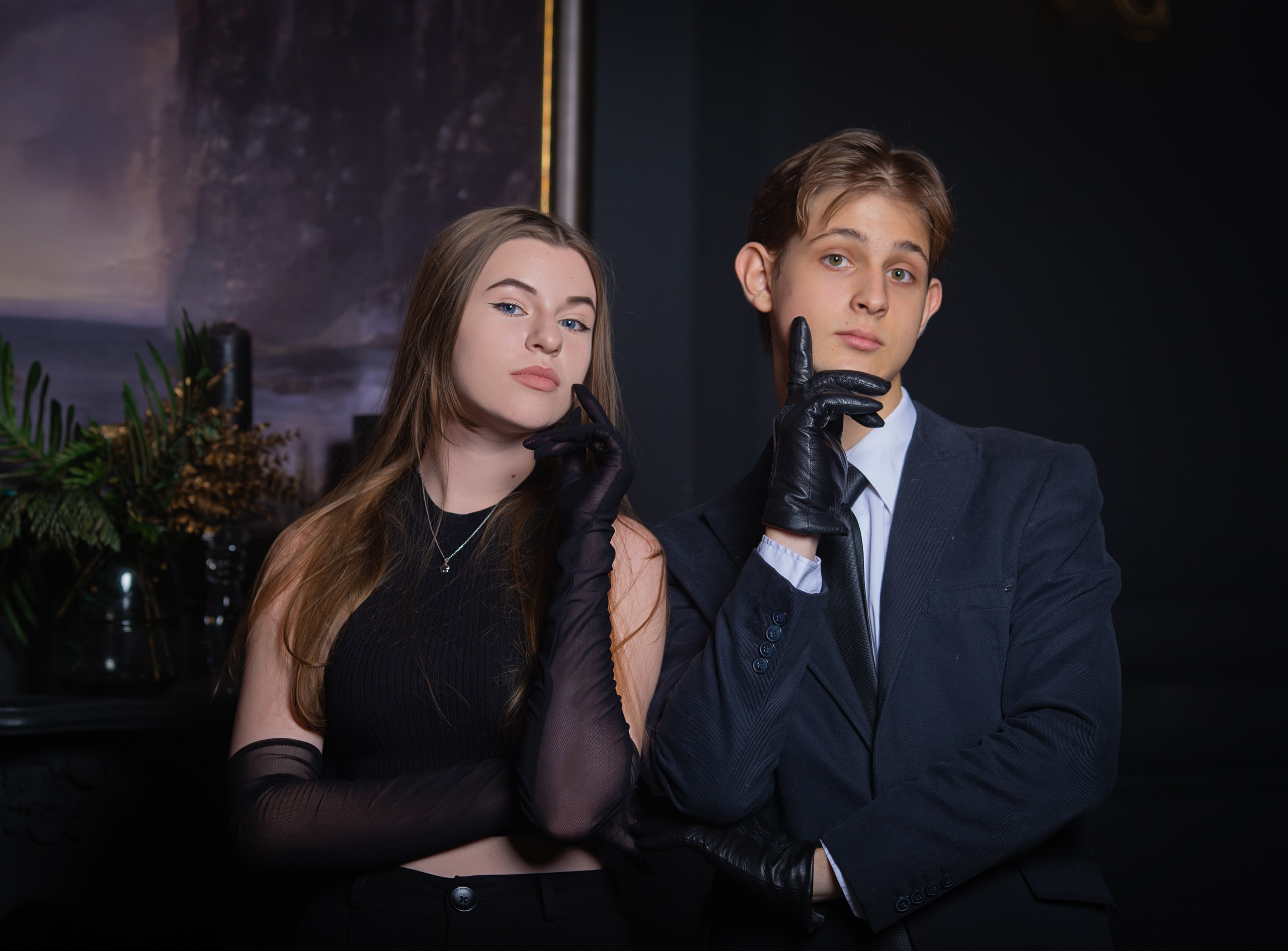 Тематическая студийная фотосессия для выпускных альбомов Жанна Бакунович