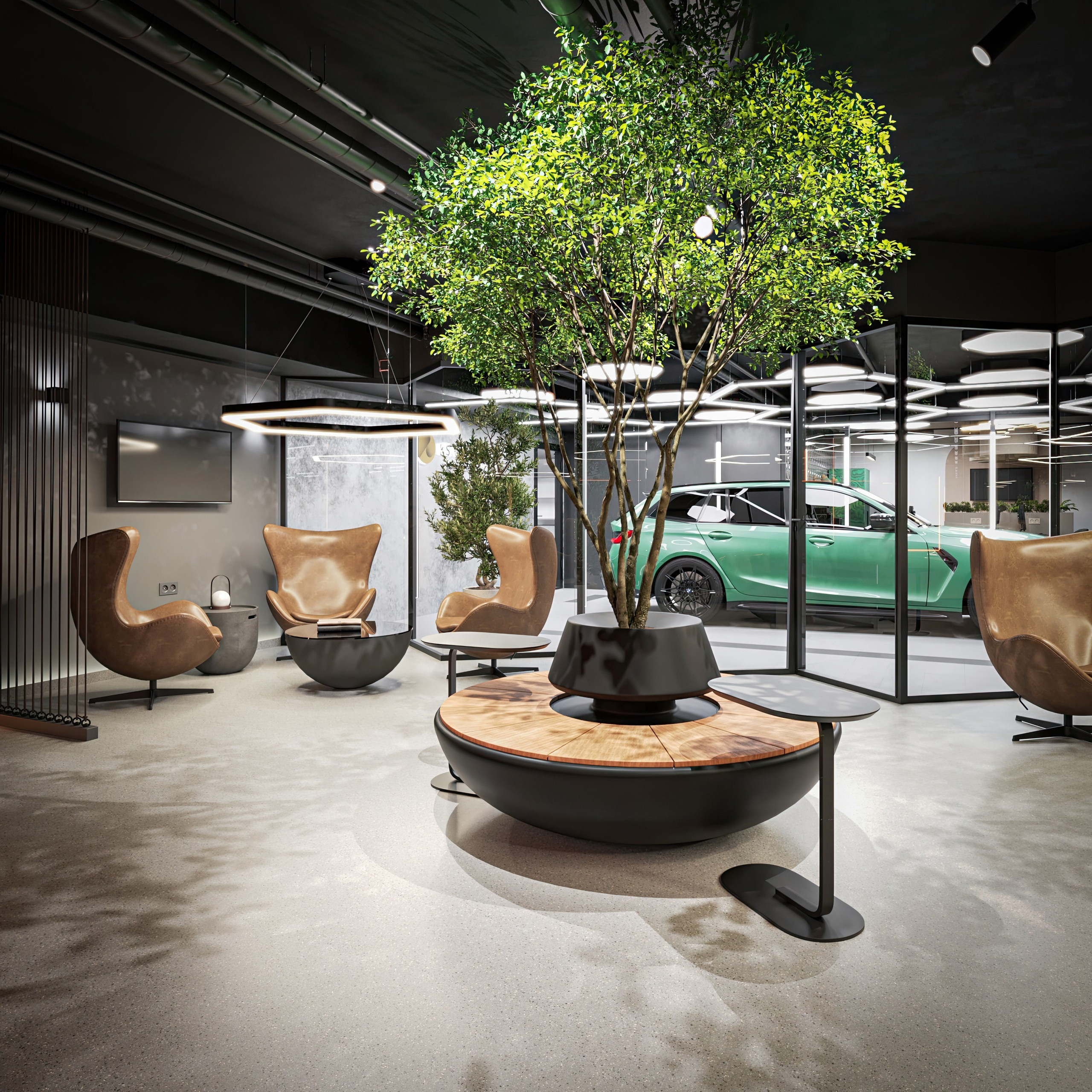 KS Autohouse — Автомоечно-детейлинговый комплекс, г. Санкт-Петербург. Дизайн интерьера и экстерьера в Санкт-Петербурге Яна Емельянова