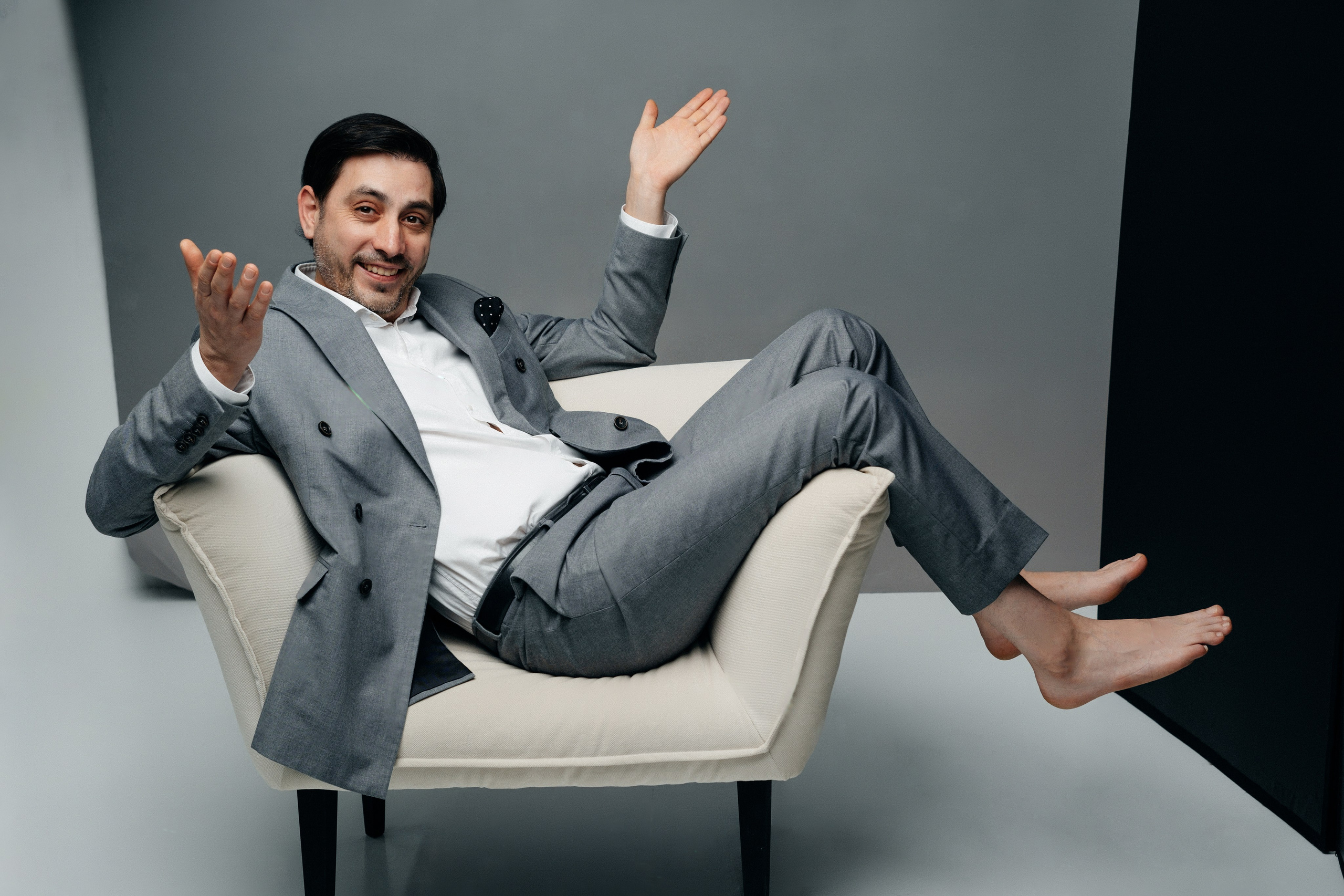 Съёмка для ведущего Акмаля. Фотограф и видеограф Анна Жагорина