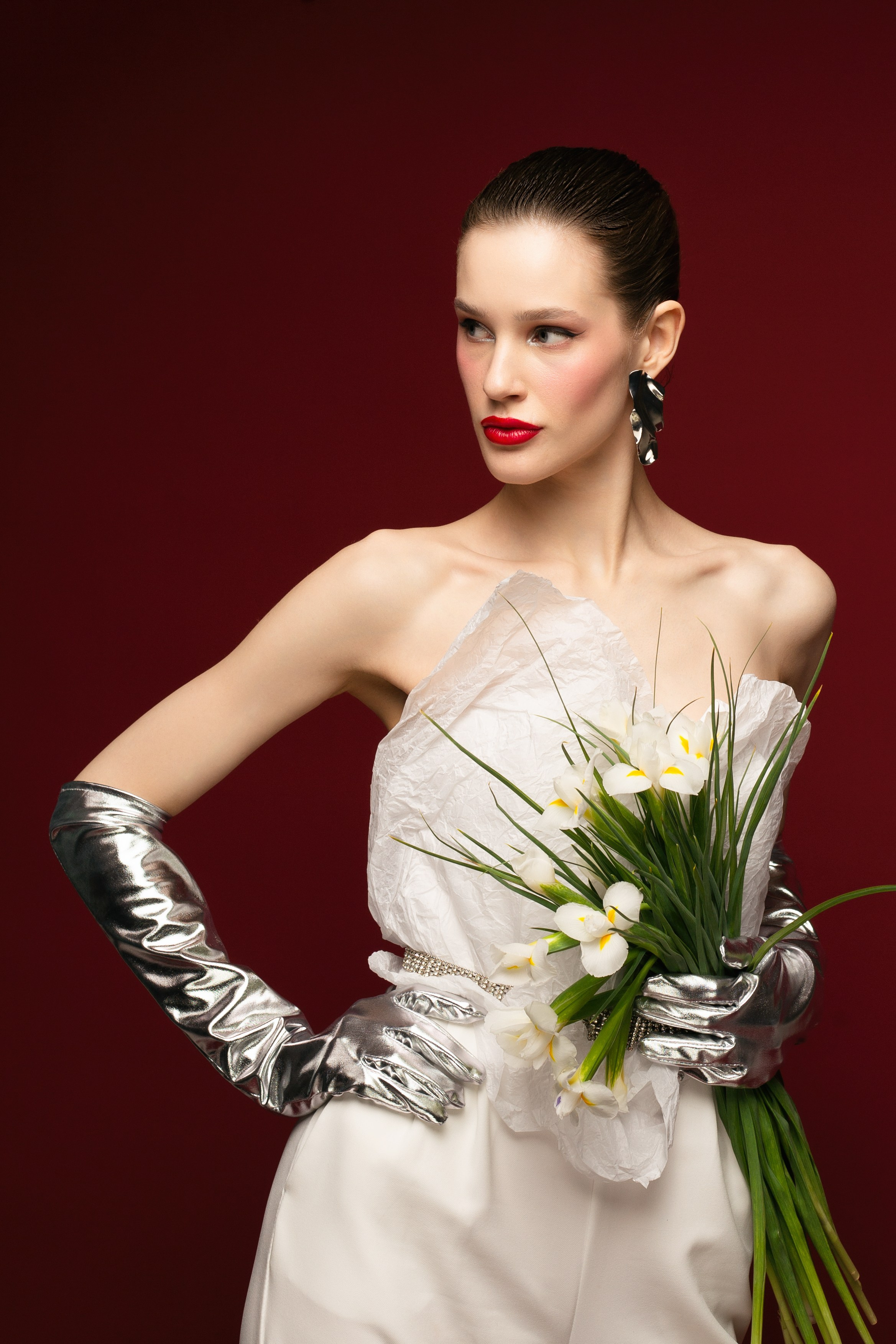 Необычная фотосъемка для девушки