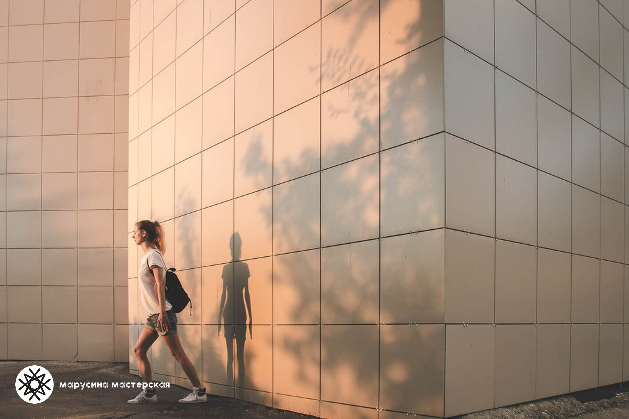 Фотография с проработанной композицией и светом