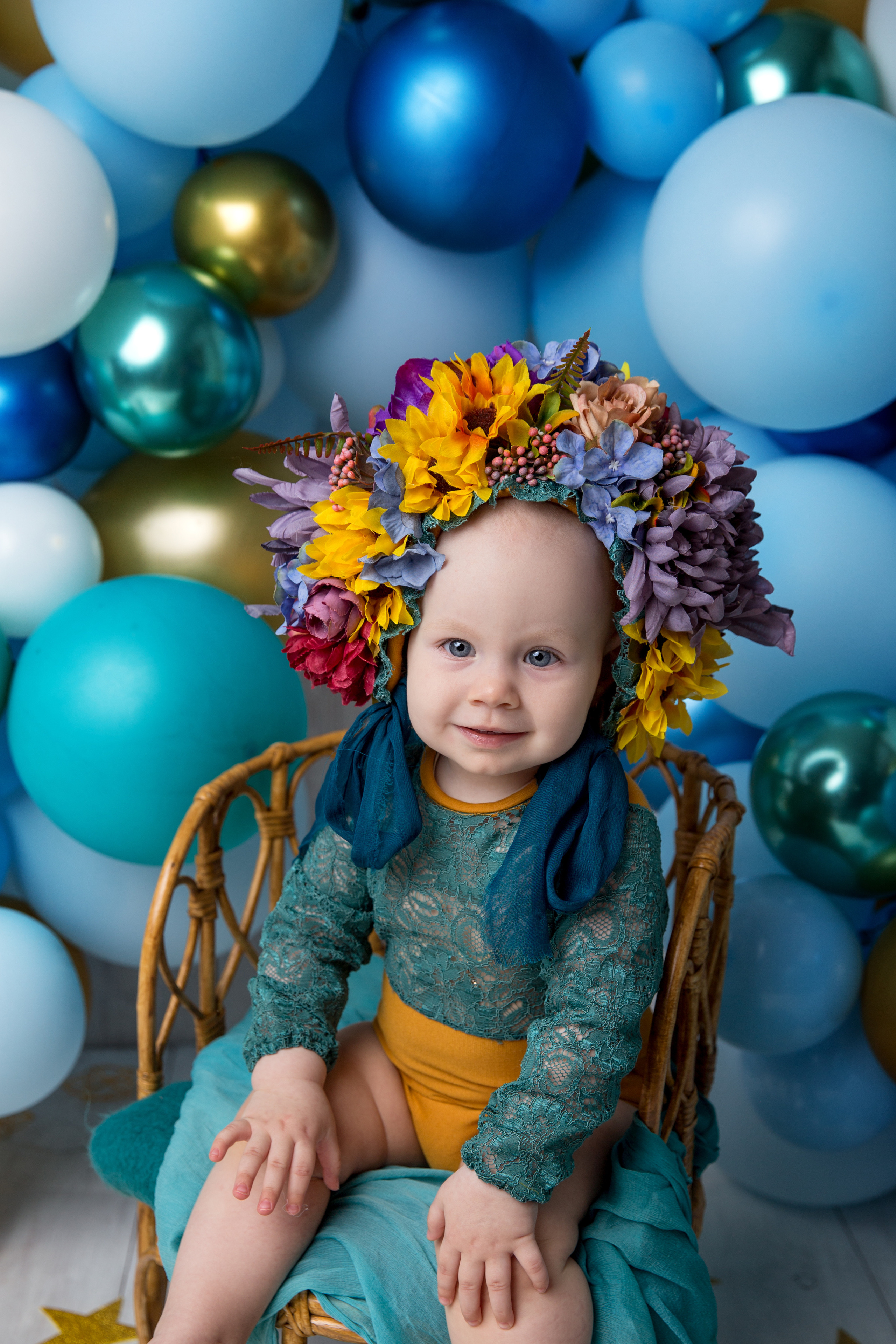 Фотосессия ГОДОВАСИЕ. Фотограф новорожденных, детей до года и беременных в Симферополе