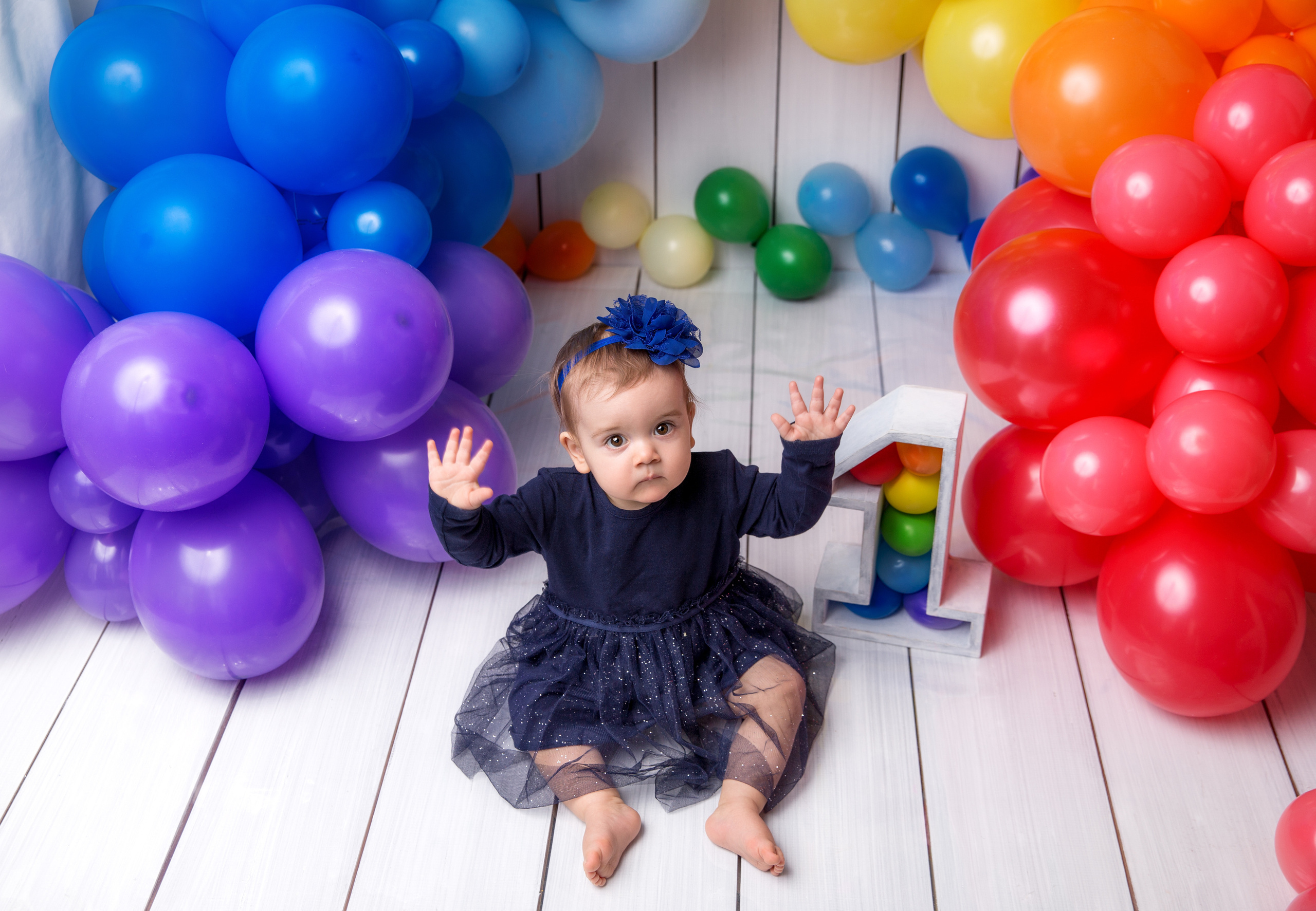 Фотосессия ГОДОВАСИЕ. Фотограф новорожденных, детей до года и беременных в Симферополе