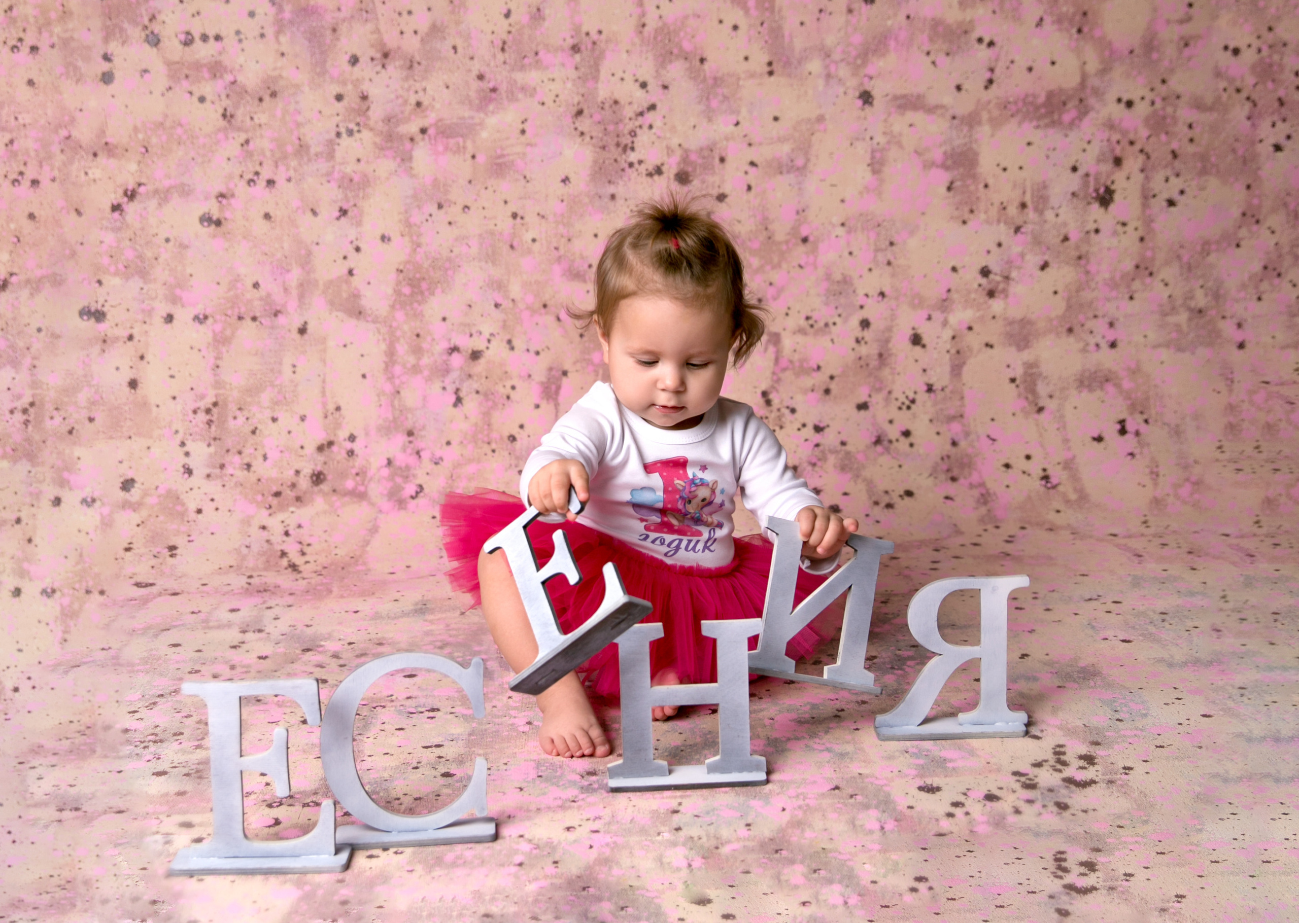 Фотосессия ГОДОВАСИЕ. Фотограф новорожденных, детей до года и беременных в Симферополе