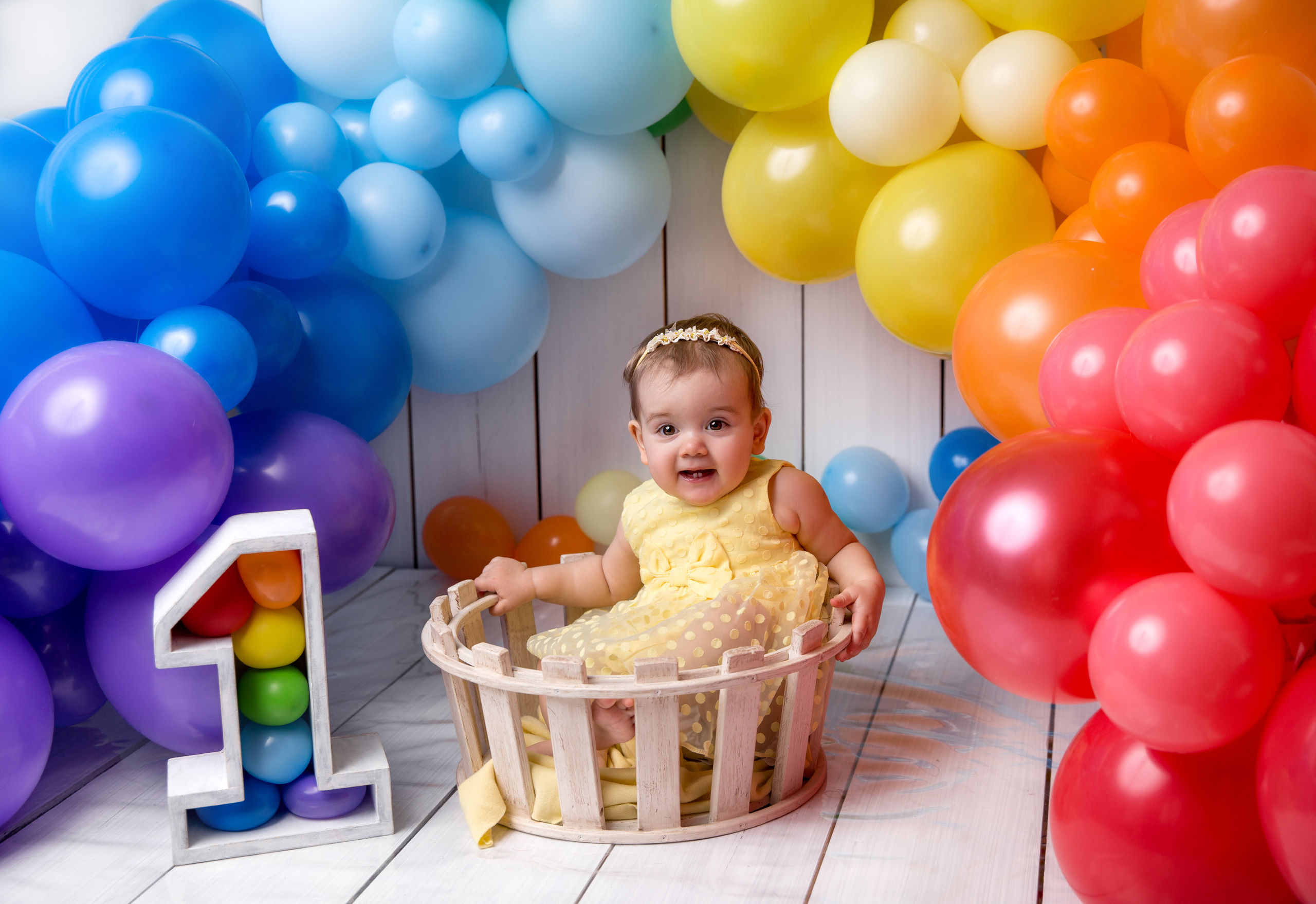 Фотосессия ГОДОВАСИЕ. Фотограф новорожденных, детей до года и беременных в Симферополе