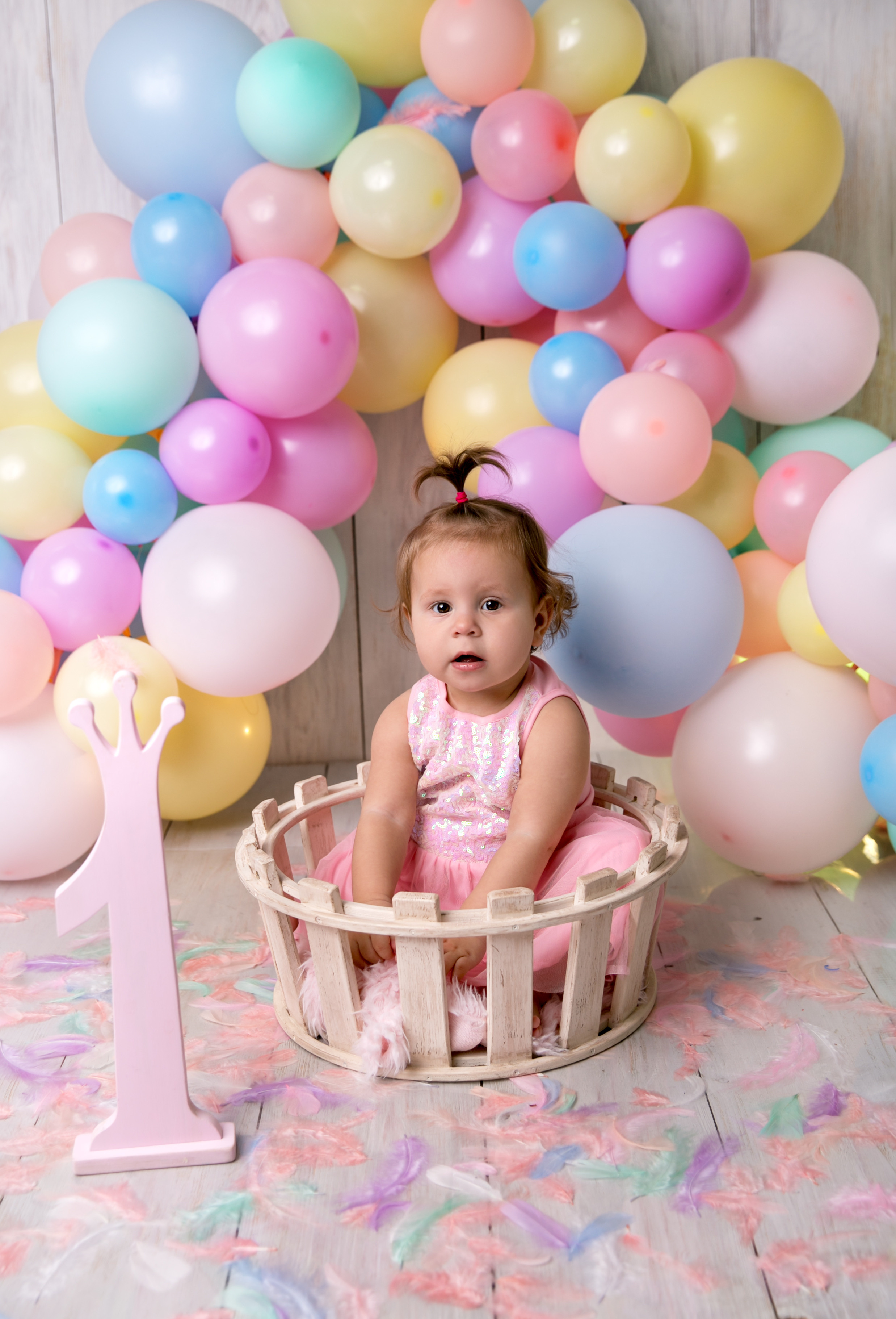 Фотосессия ГОДОВАСИЕ. Фотограф новорожденных, детей до года и беременных в Симферополе