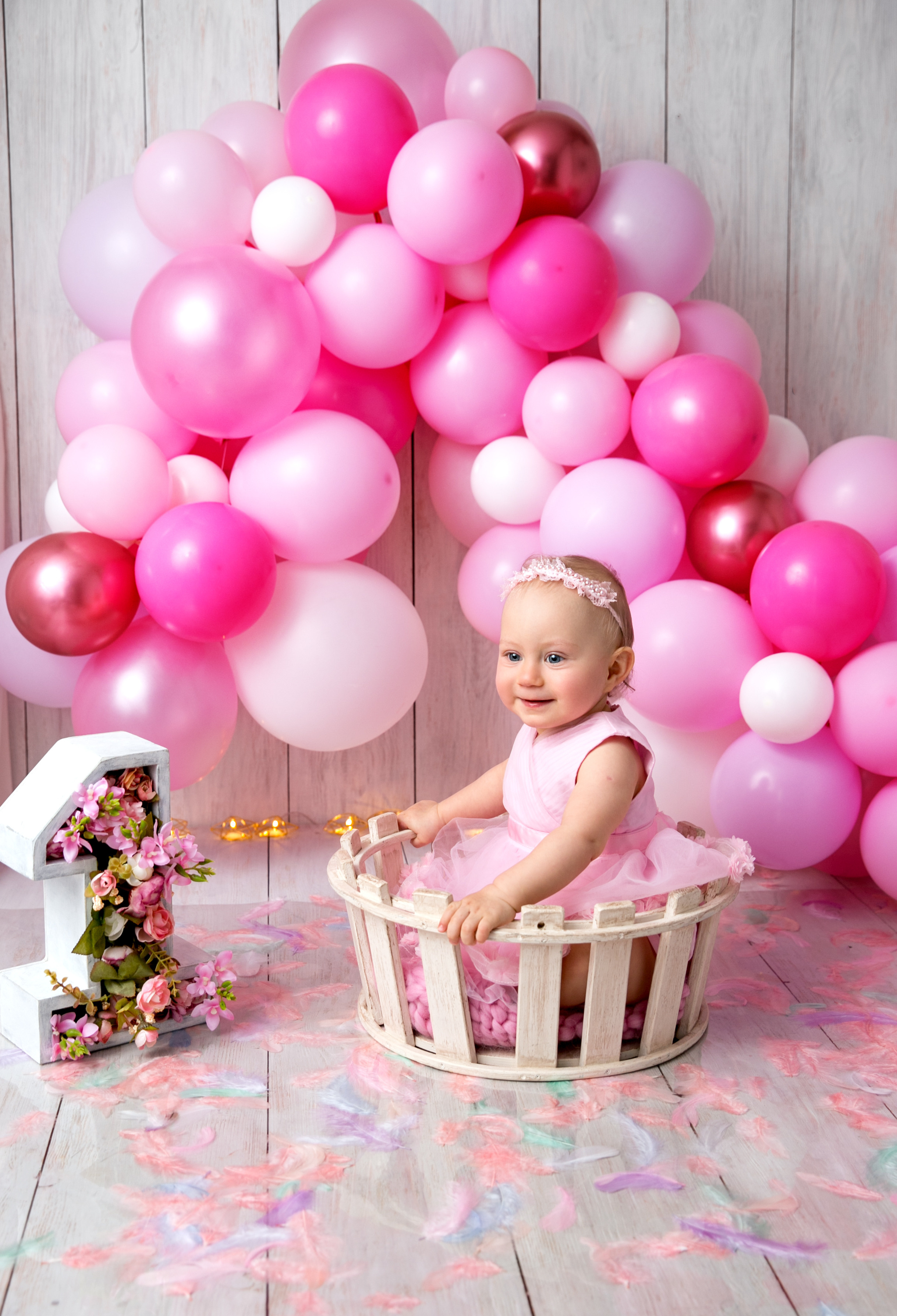 Фотосессия ГОДОВАСИЕ. Фотограф новорожденных, детей до года и беременных в Симферополе