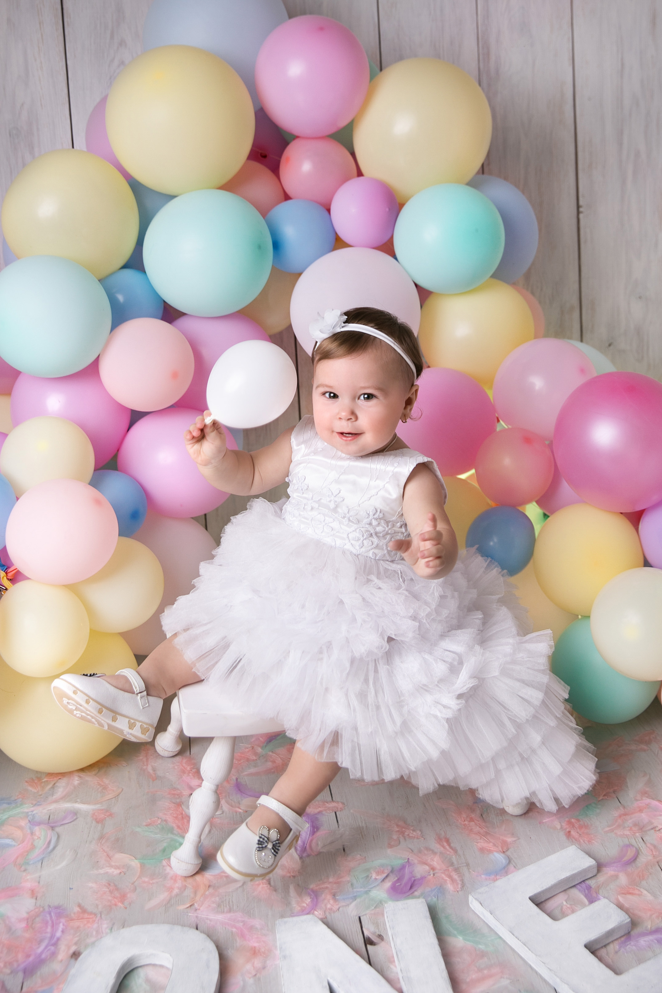 Фотосессия ГОДОВАСИЕ. Фотограф новорожденных, детей до года и беременных в Симферополе