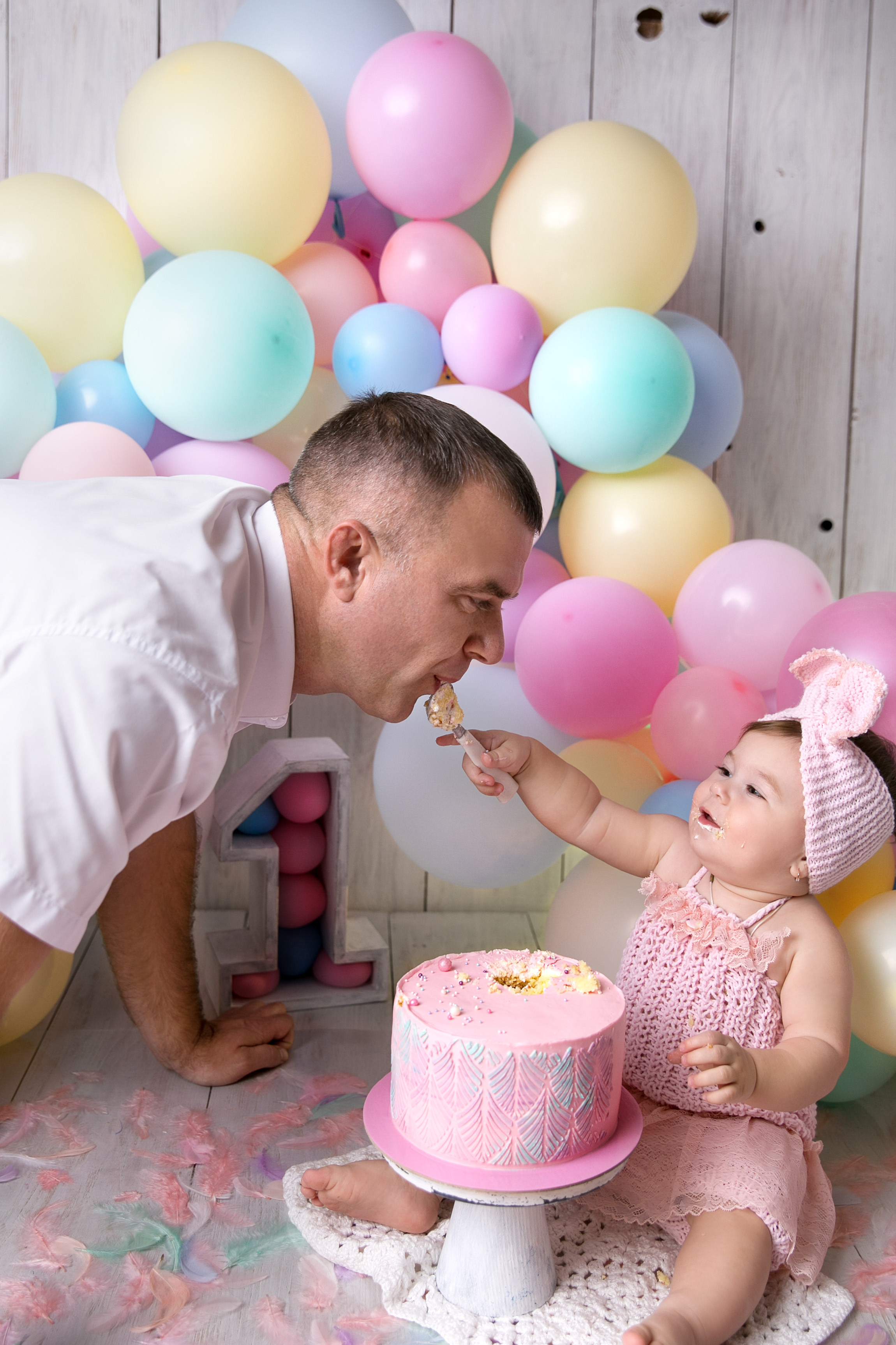 Фотосессия ГОДОВАСИЕ. Фотограф новорожденных, детей до года и беременных в Симферополе