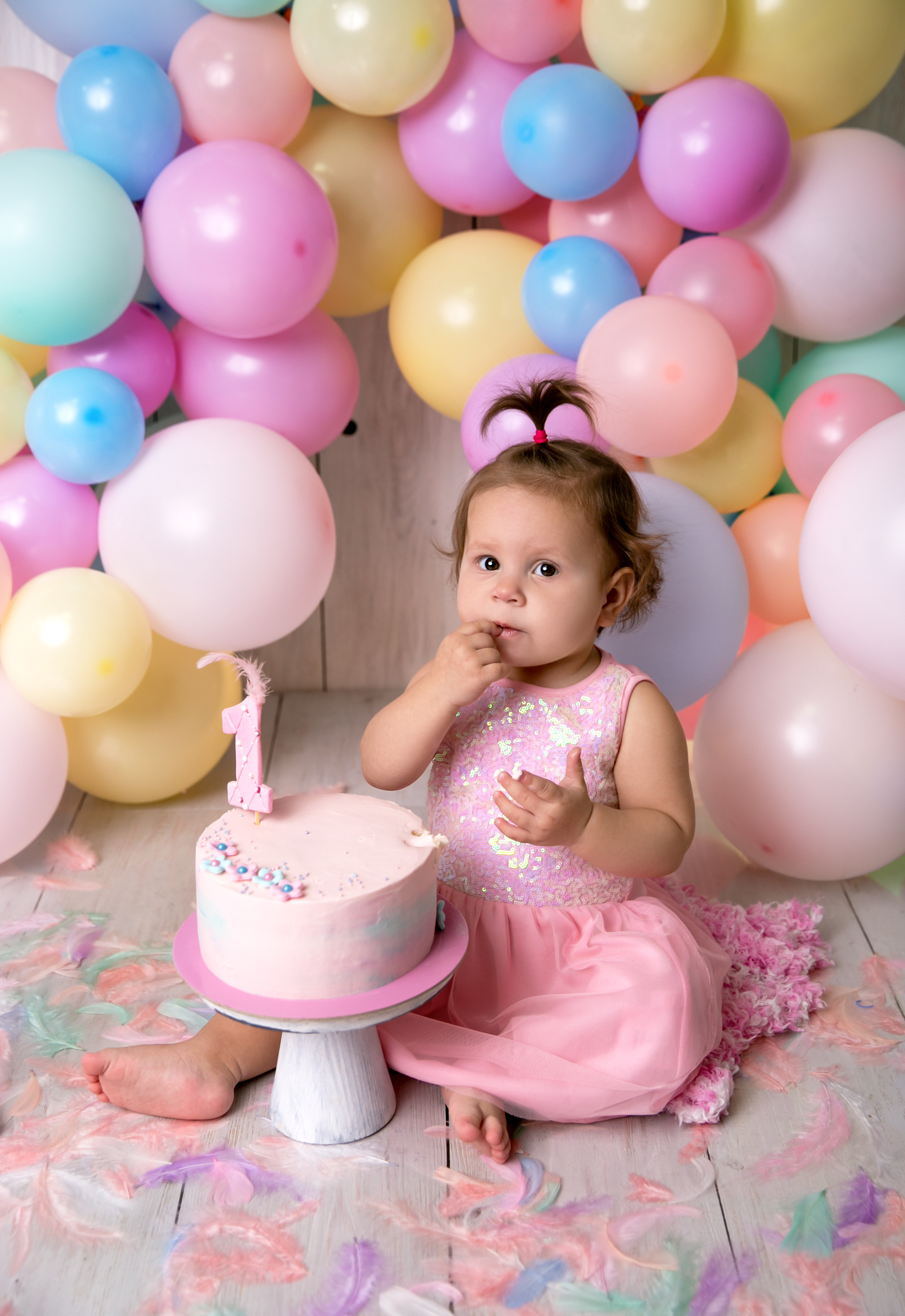 Фотосессия ГОДОВАСИЕ. Фотограф новорожденных, детей до года и беременных в Симферополе