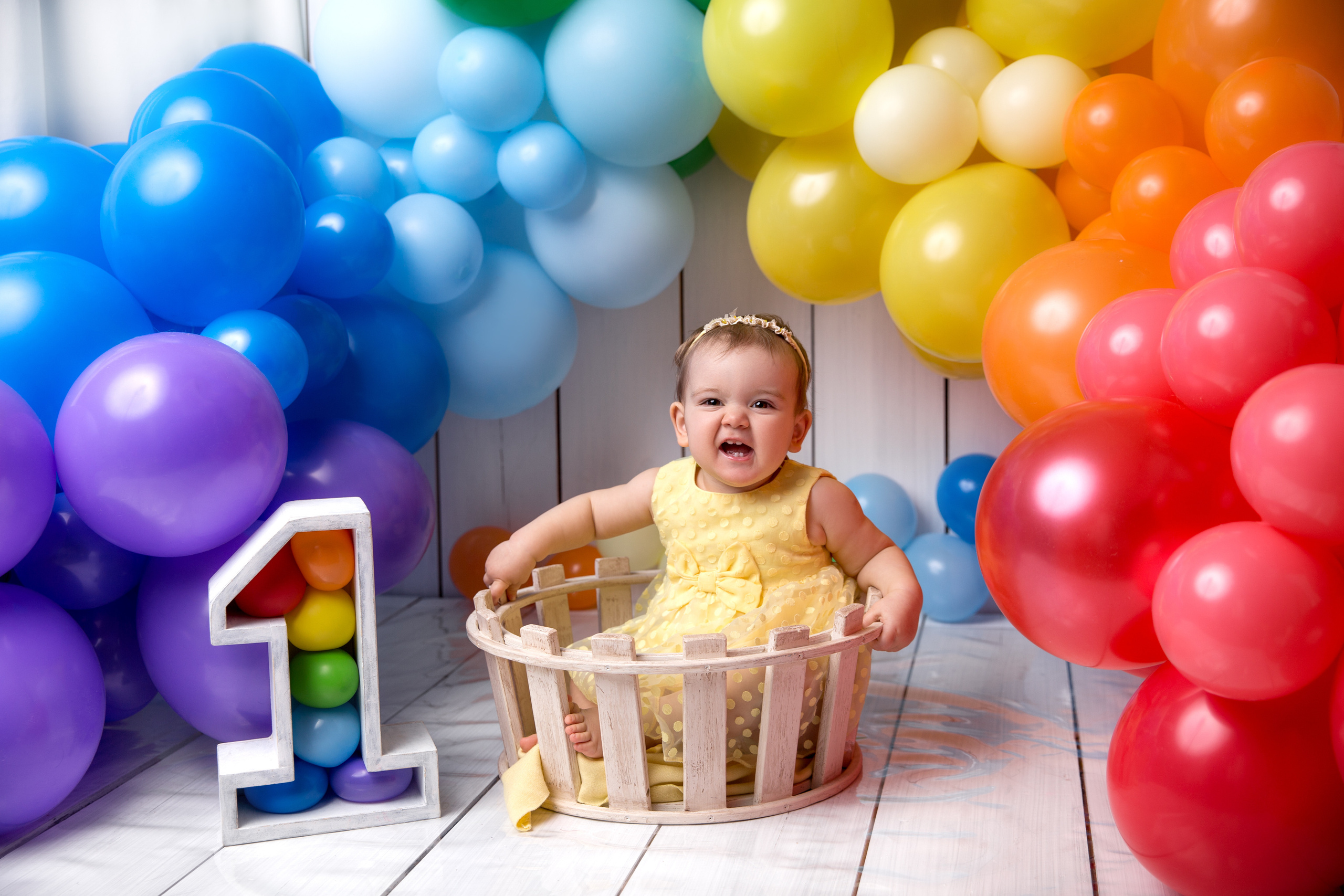 Фотосессия ГОДОВАСИЕ. Фотограф новорожденных, детей до года и беременных в Симферополе