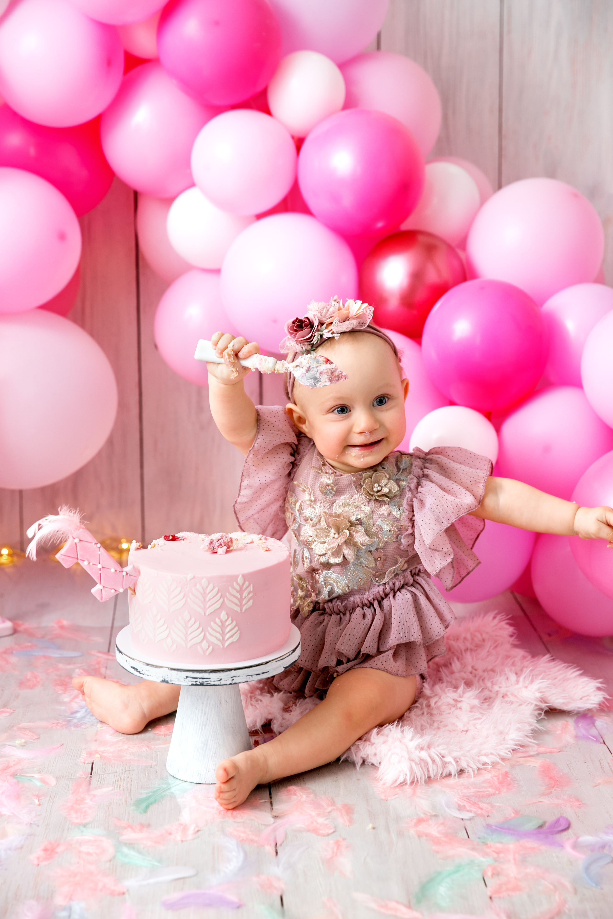 Фотосессия ГОДОВАСИЕ. Фотограф новорожденных, детей до года и беременных в Симферополе