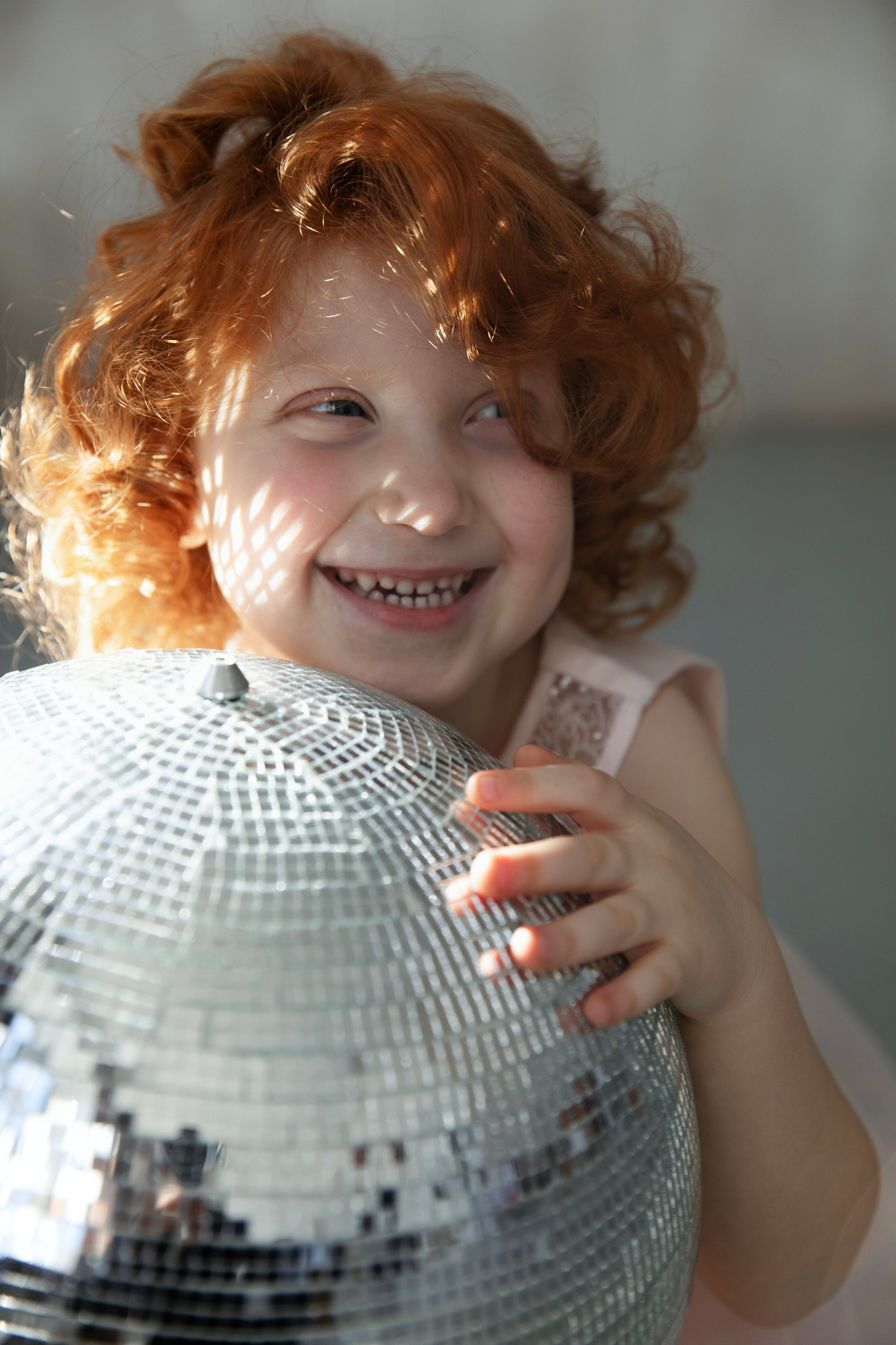 Рыжая девочка Фотосессия в студии