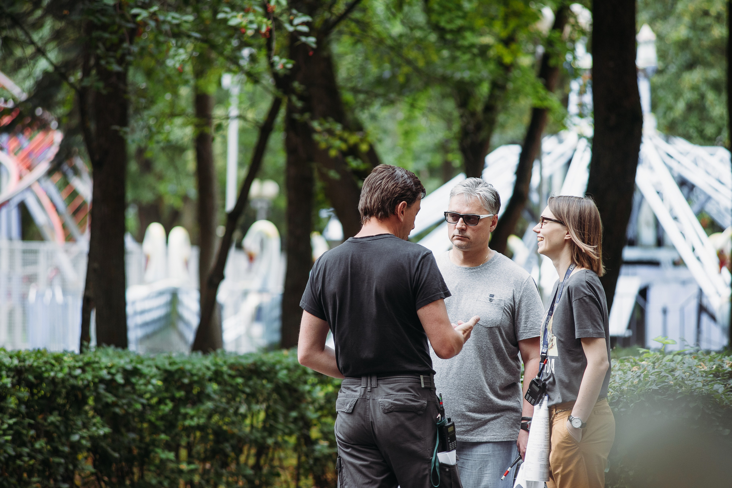 На съемках сериала «Опавшие листья». Свадебный и семейный фотограф в Минске Филиппович Александр