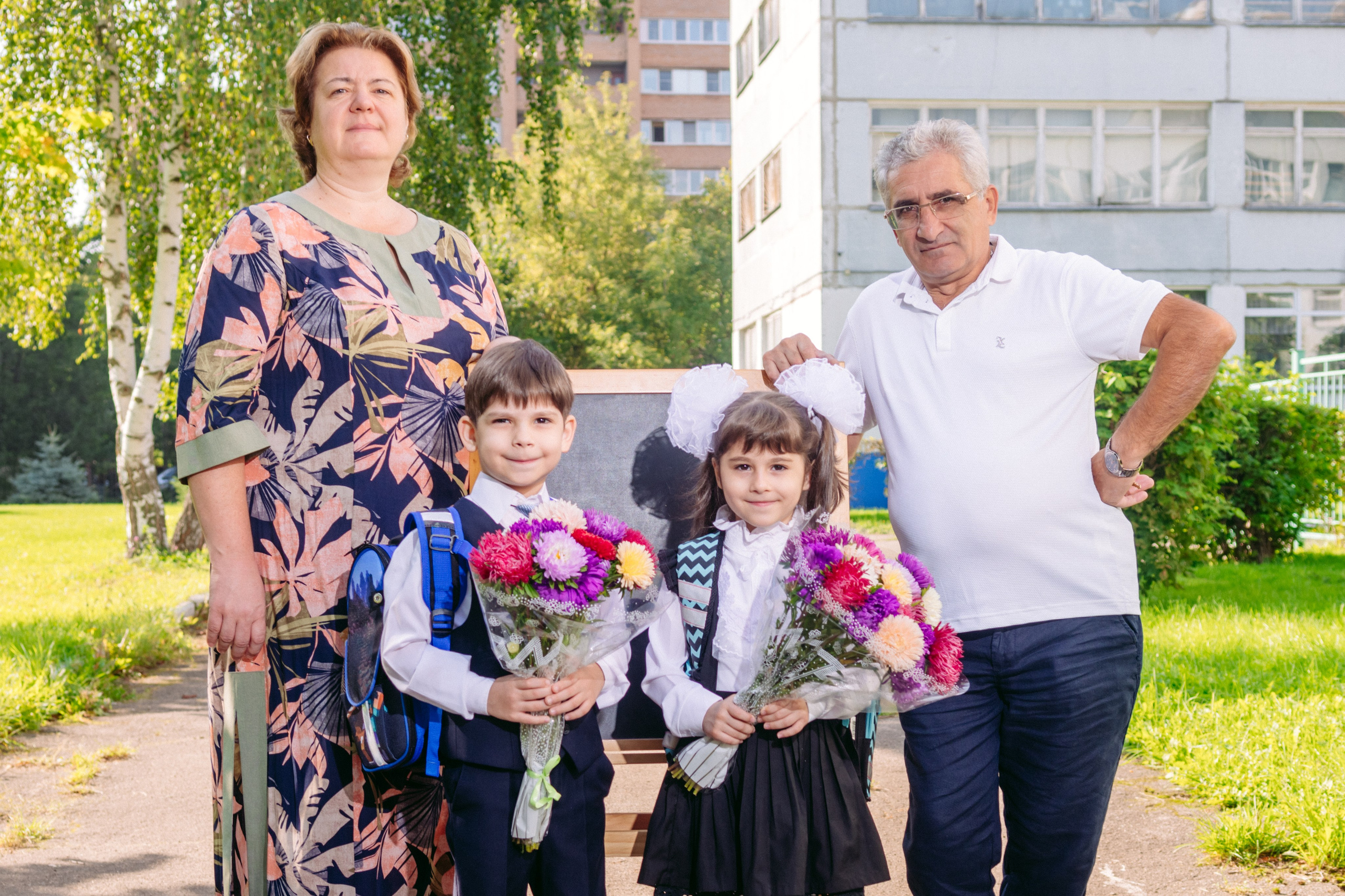 Семейные съемки со школьниками. Выпускные альбомы в Москве и области от Анны Гайдаш