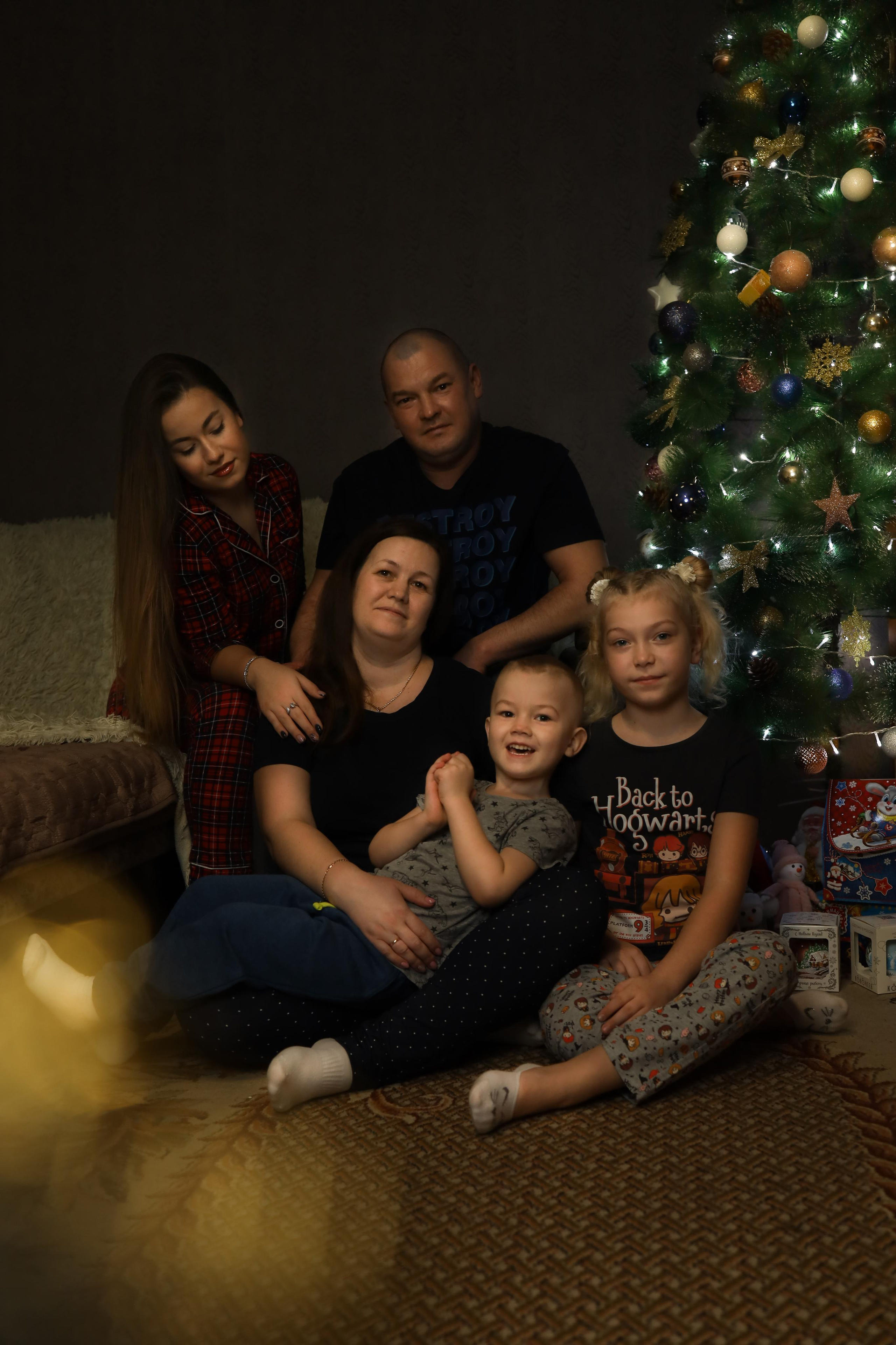 Новогодняя семейная история. Семейный фотограф в Казани Римма Гатауллина