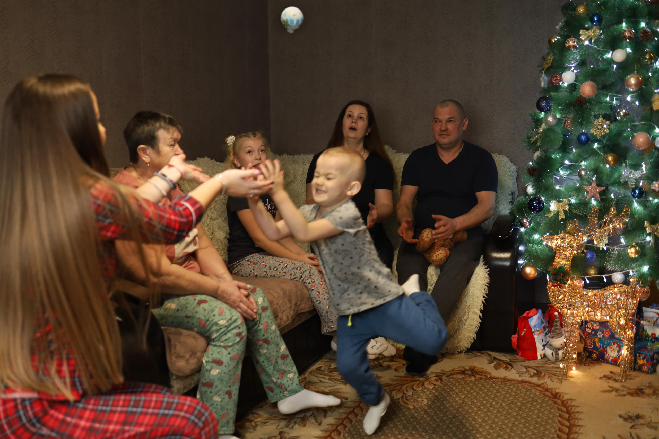 Новогодняя семейная история. Семейный фотограф в Казани Римма Гатауллина