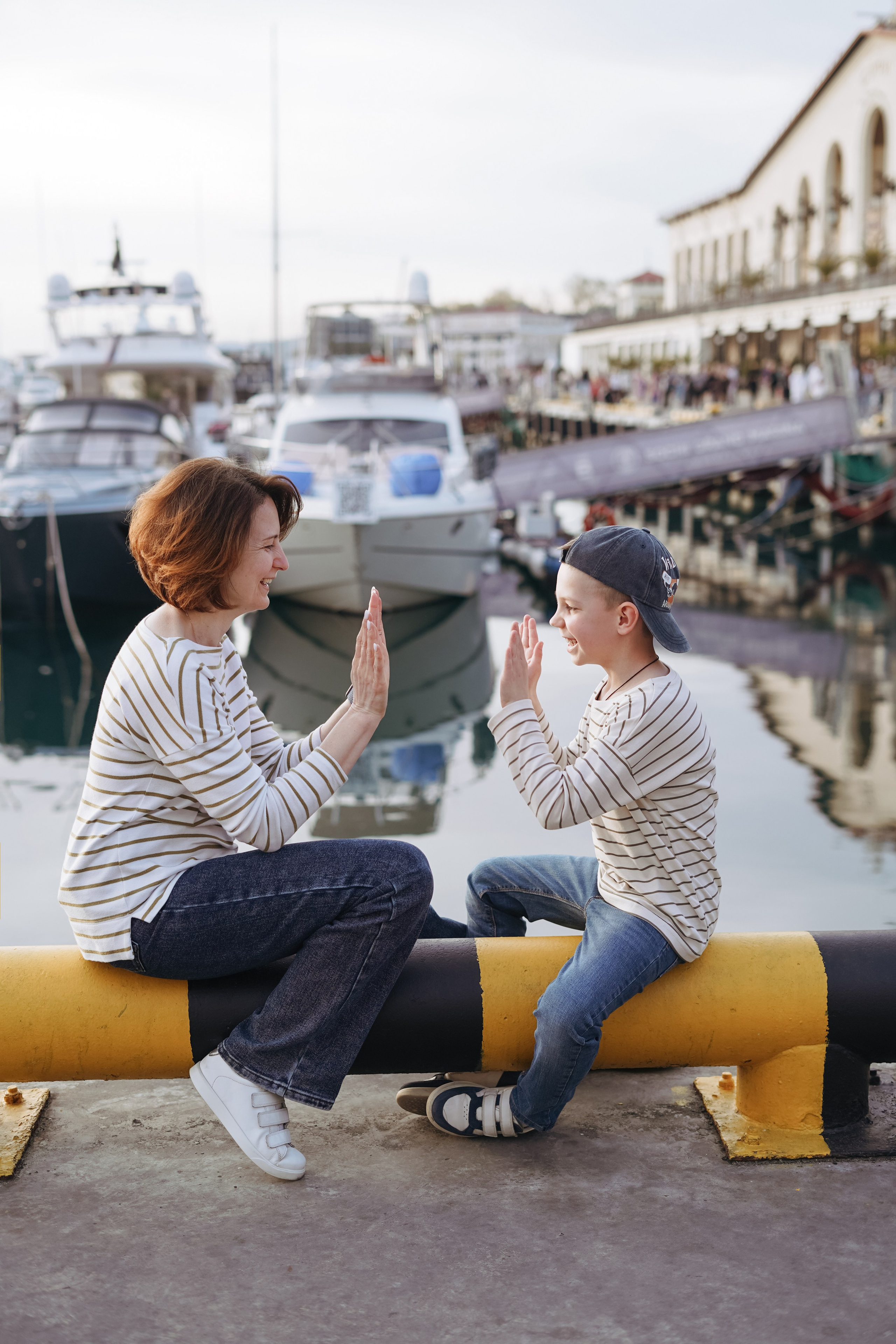 Екатерина и Ярослав, а также море, яхты и много смеха. Фотограф в Сочи и Абхазии | Фототуры | September Air