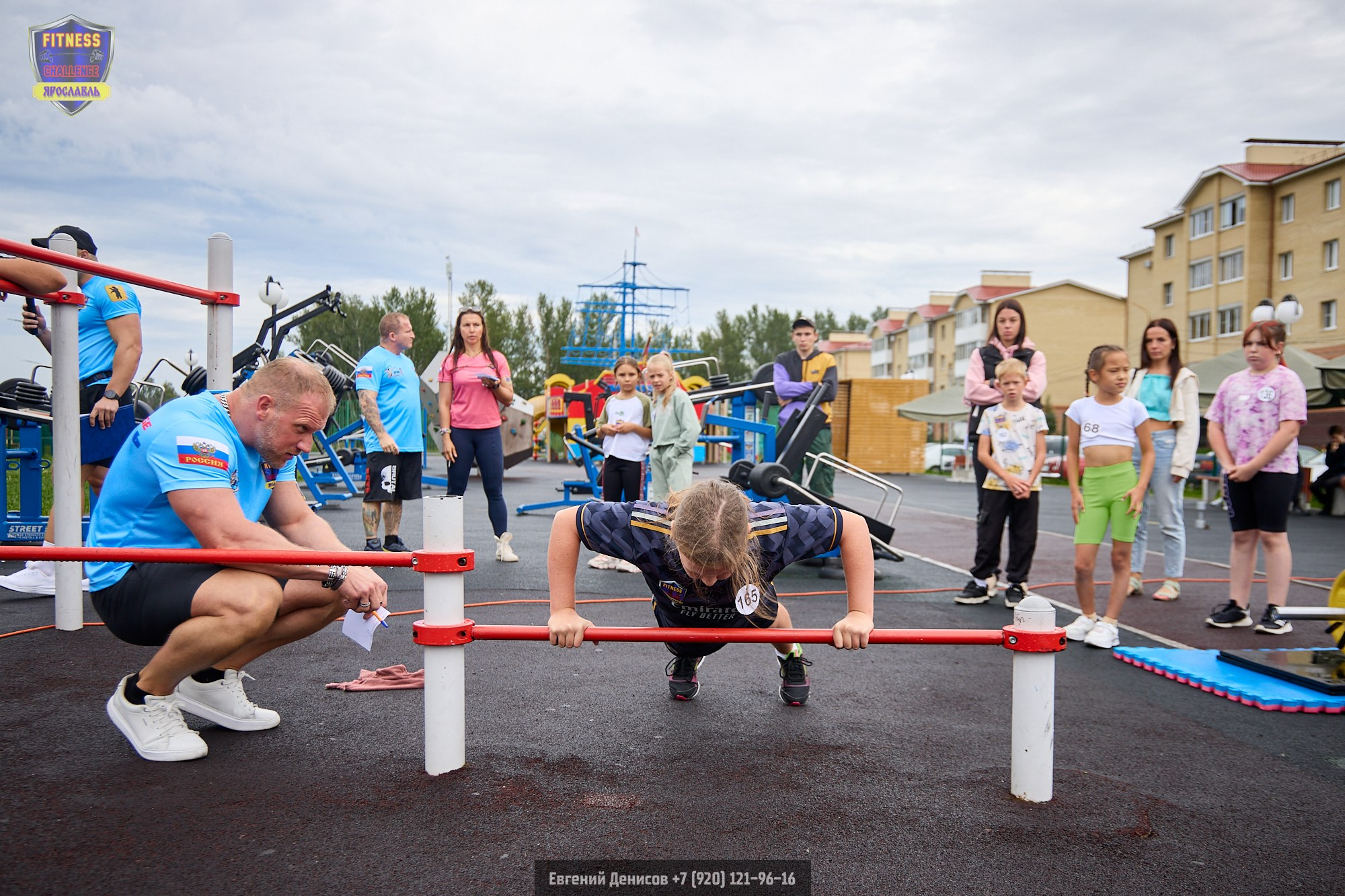 Fitness Challenge Битва на Стрелке. Портретный фотограф Евгений Денисов