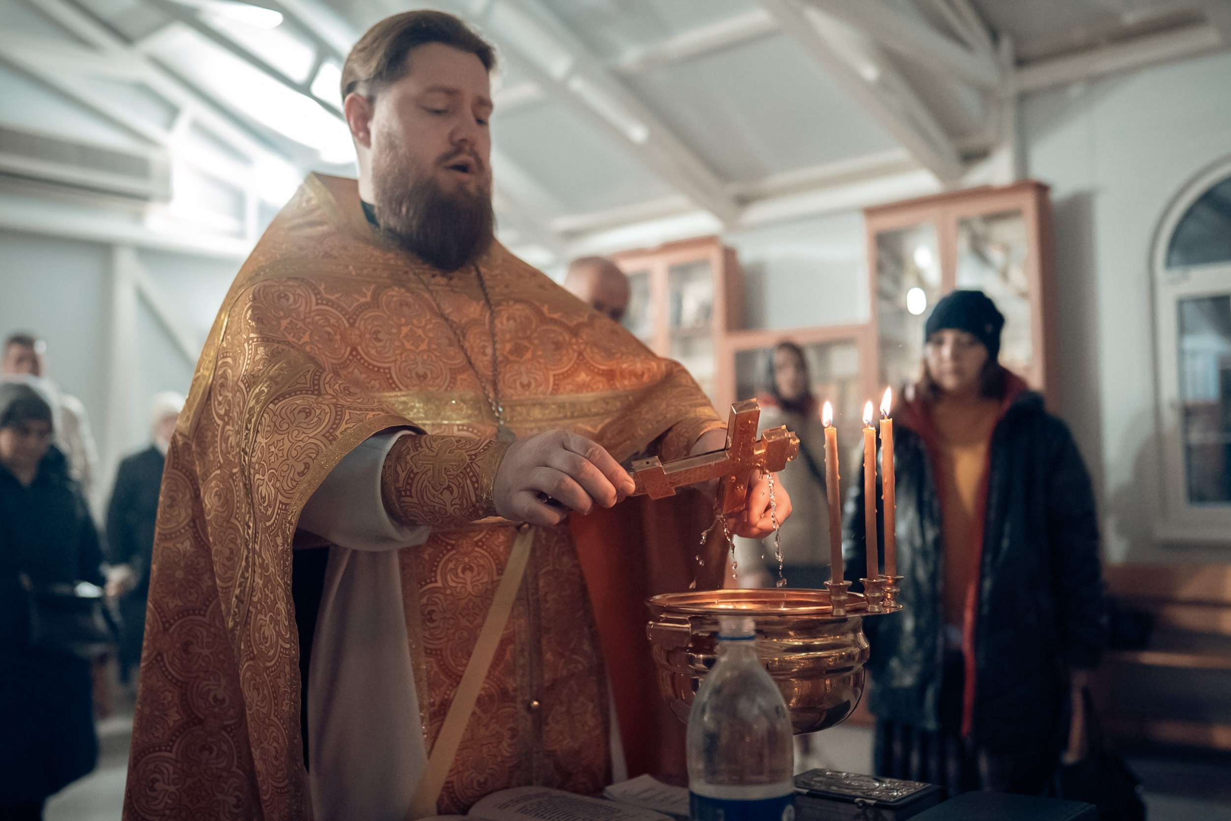 Богослужения в храме Прп.Виталия Александрийского г. Севастополь. Церковный фотограф Севастополь