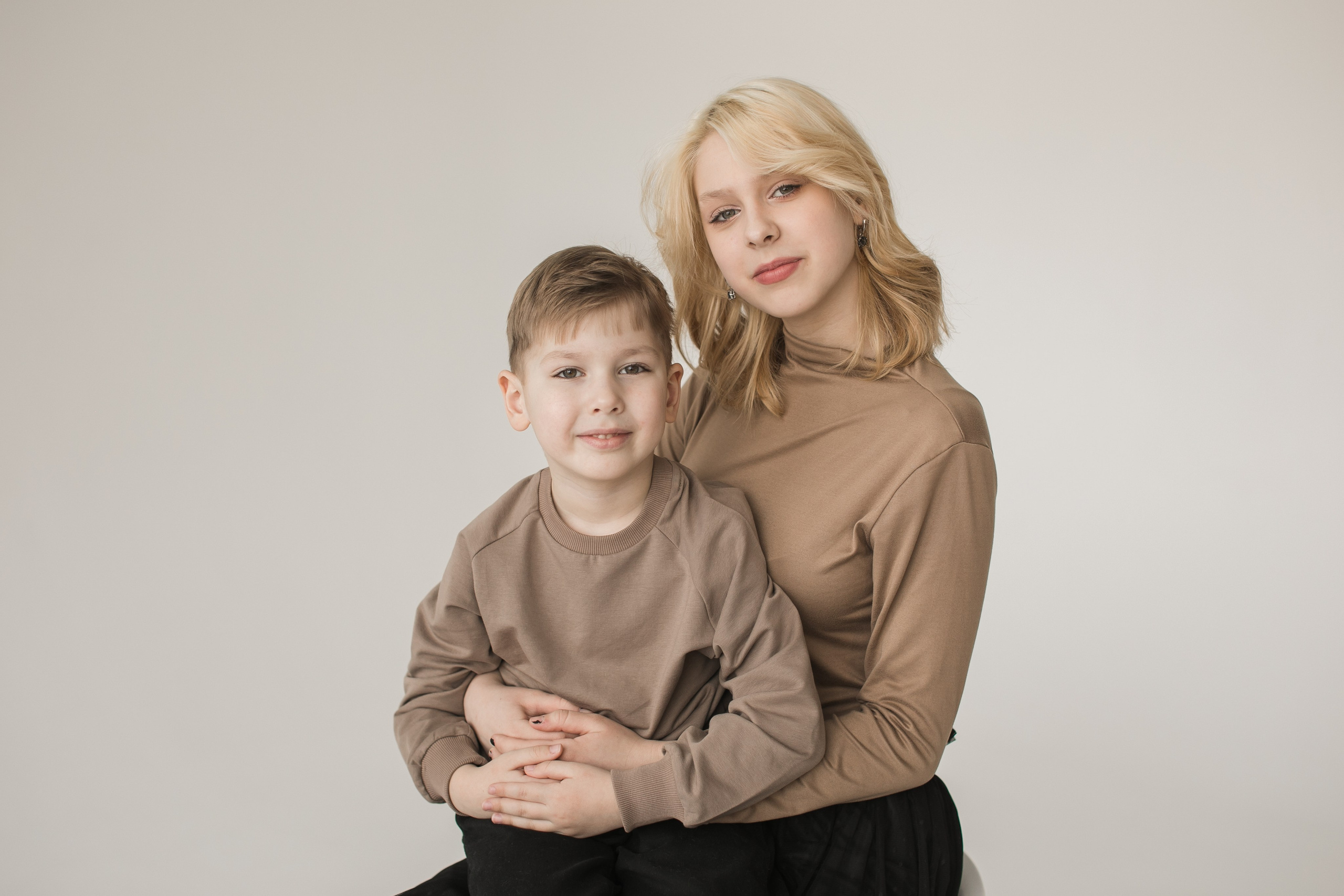 Пример фотосессий на циклораме. Семейный фотограф в Москве Домодедово Московцева Алина