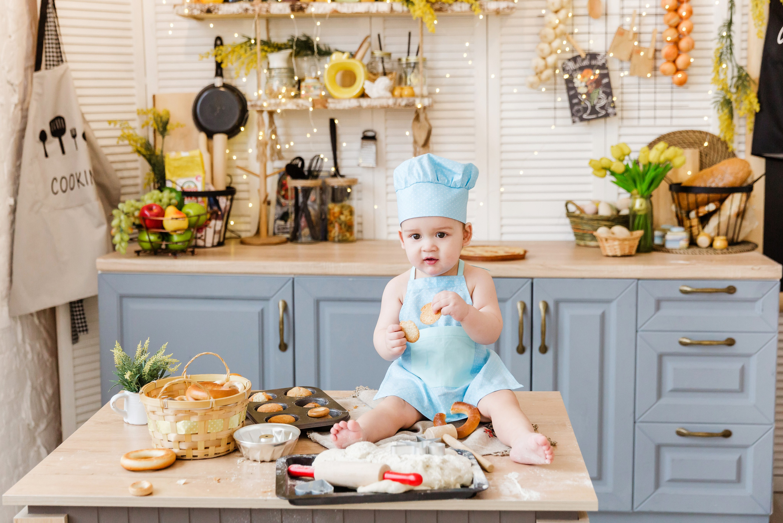 Фотосессия малышей до года