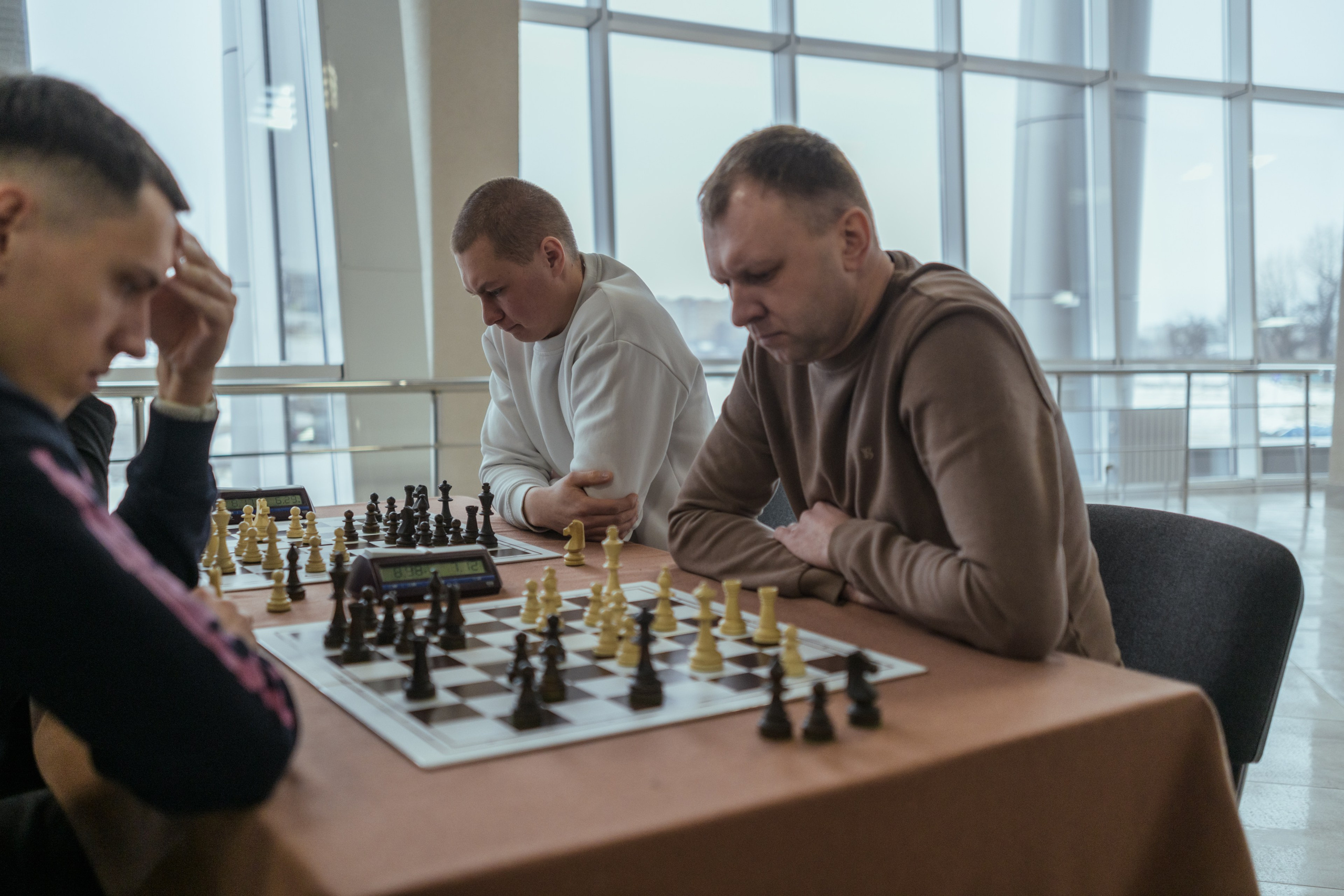 Первенство ОАО «Мозырский НПЗ» по шахматам. Репортажный фотограф Владимир Беляй