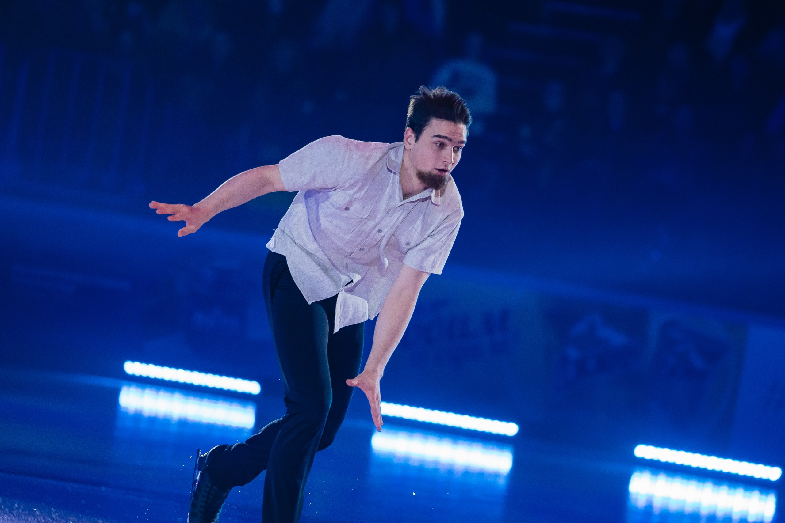 Шоу «Чемпионы на льду» в Новосибирске. Воробьева Ксения — Спортивный и танцевальный фотограф Новосибирск