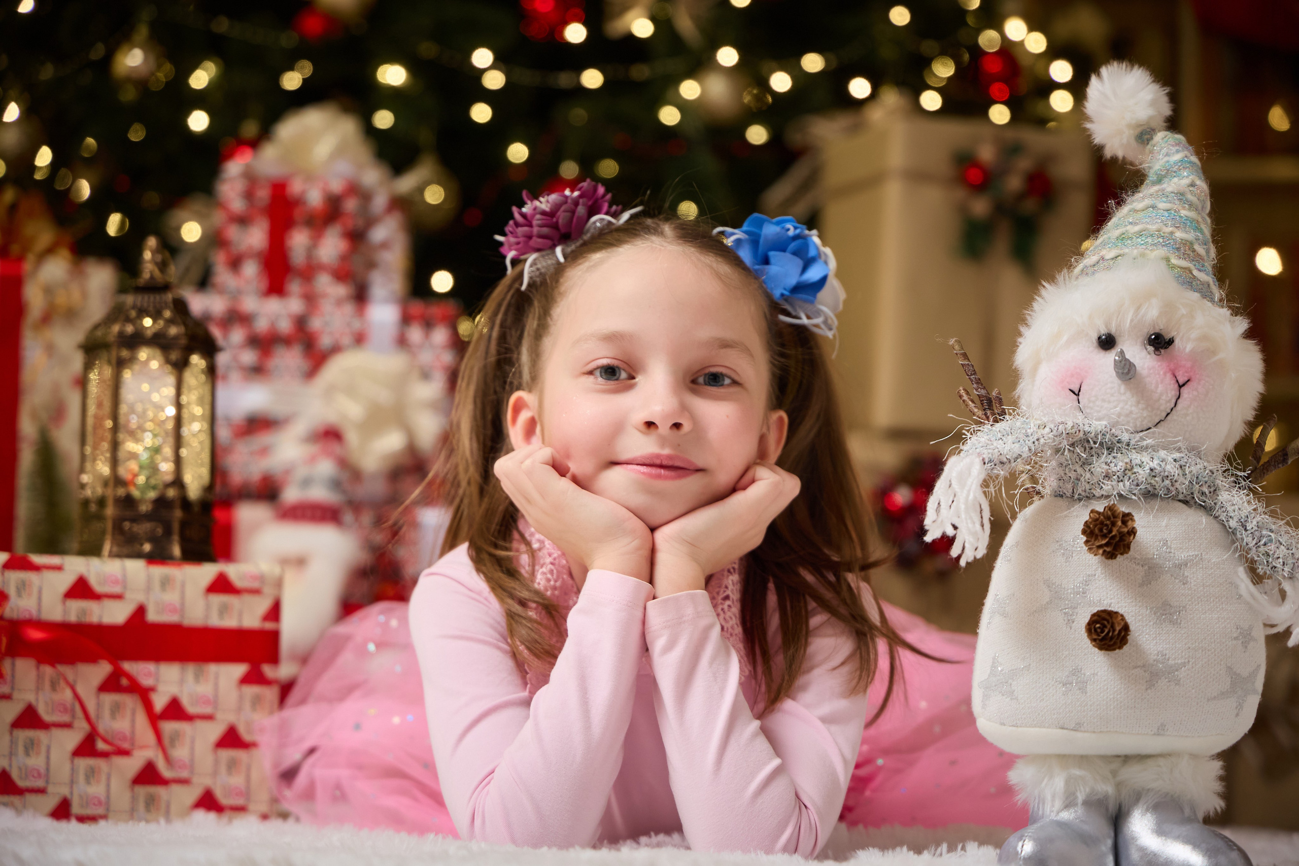 Новогодняя студийная фотосессия. Школьный фотограф, выпускные альбомы