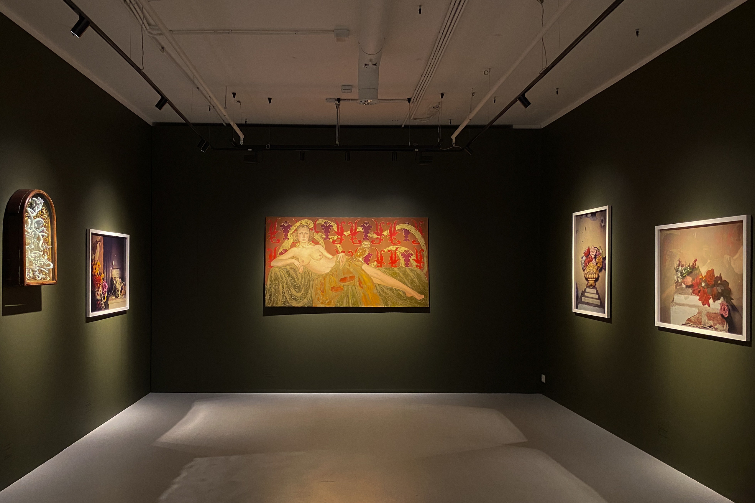 Exhibition view. Analog photographs (hand-printed by the artist). Dimensions: 75 × 100 cm. Ruarts Foundation, Moscow, Russia, 2024