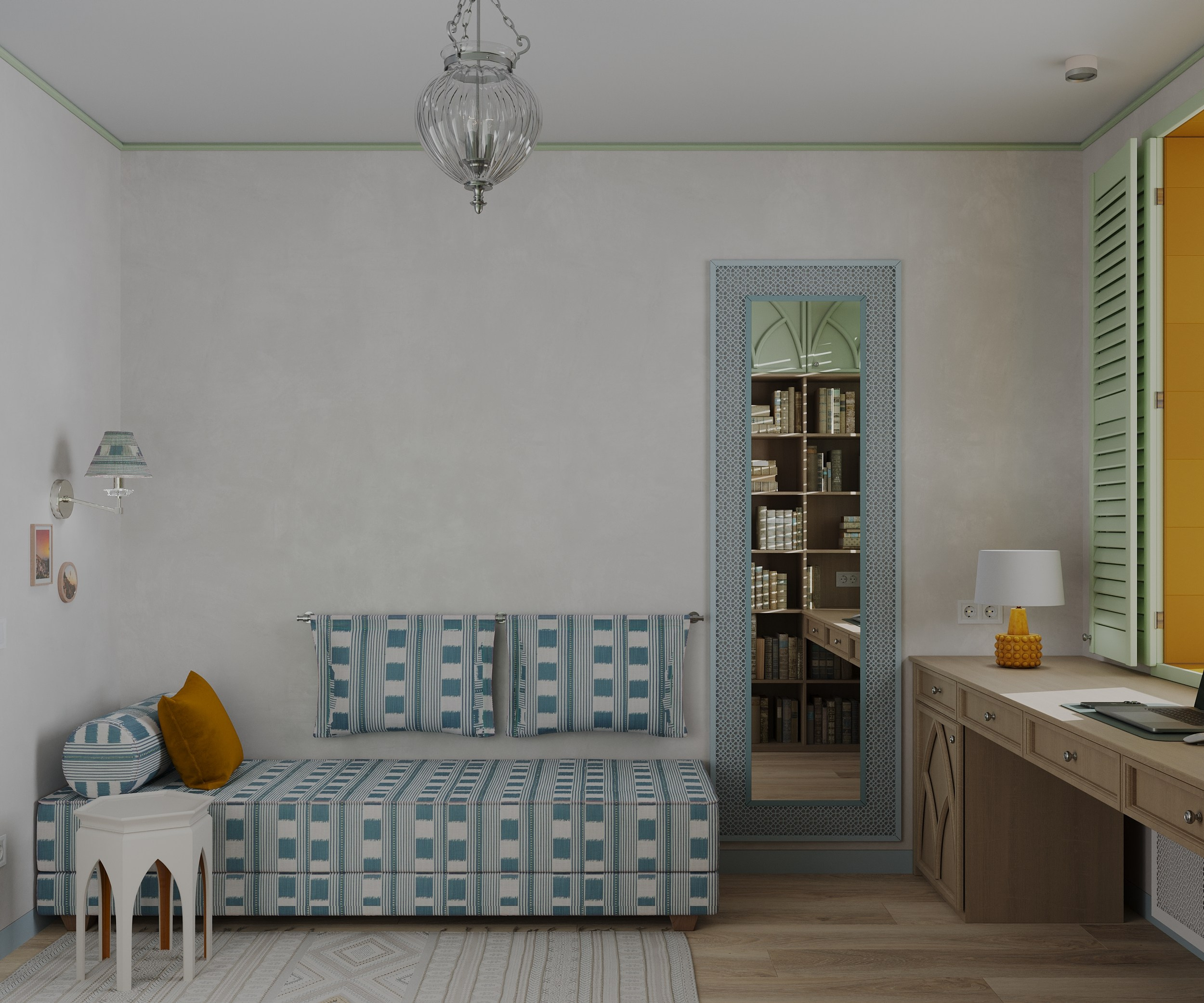 Элементы мебели / 2024. 3D-сцены интерьеров в 3ds Мах: сборка по ТЗ для визуализаторов