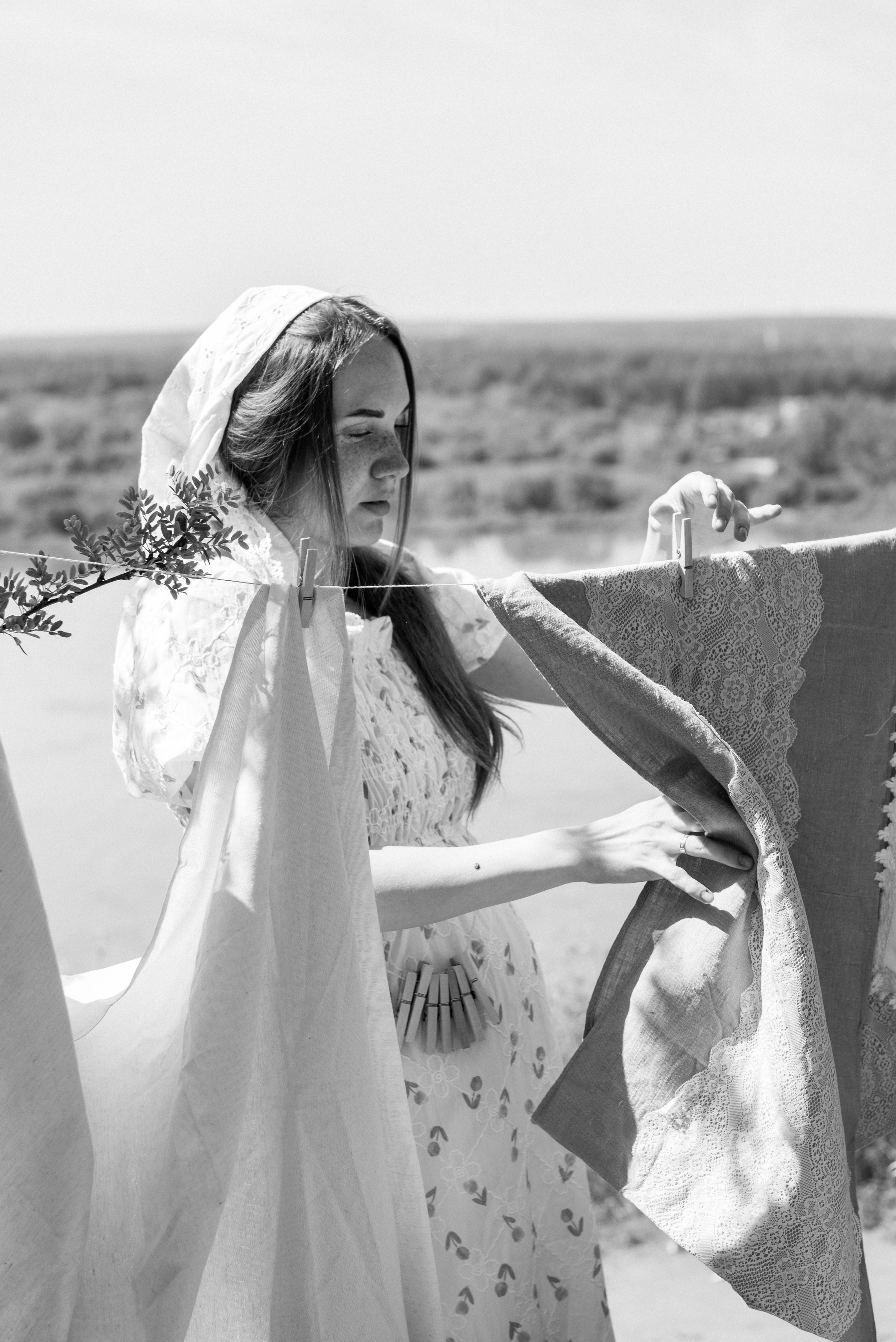 Стирка в глубинке. Фотограф в Томске Мария Март