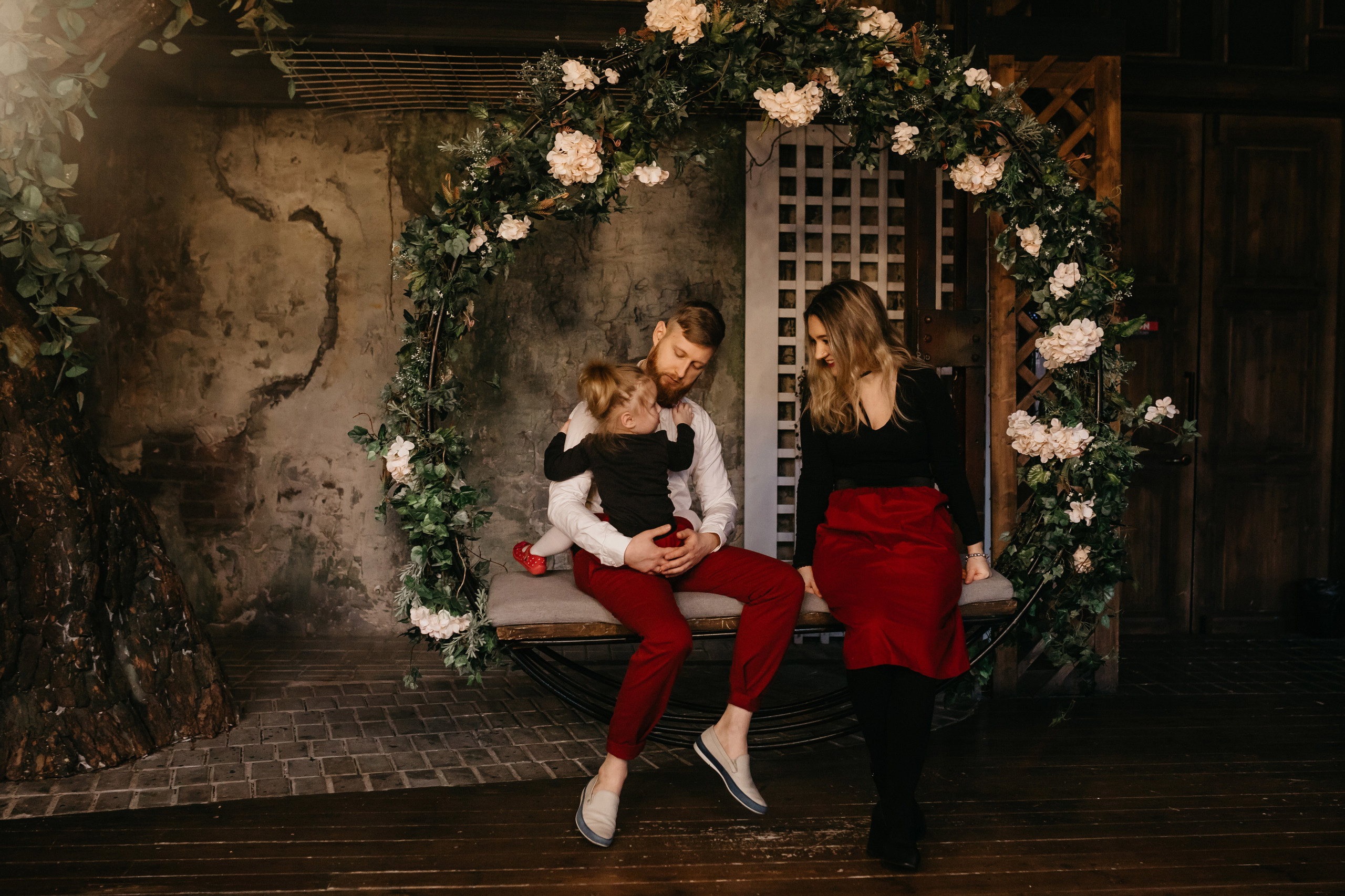 Коля, Алина и малышка Рита. Свадебный и семейный фотограф в Санкт-Петербурге Игорь Бабенко