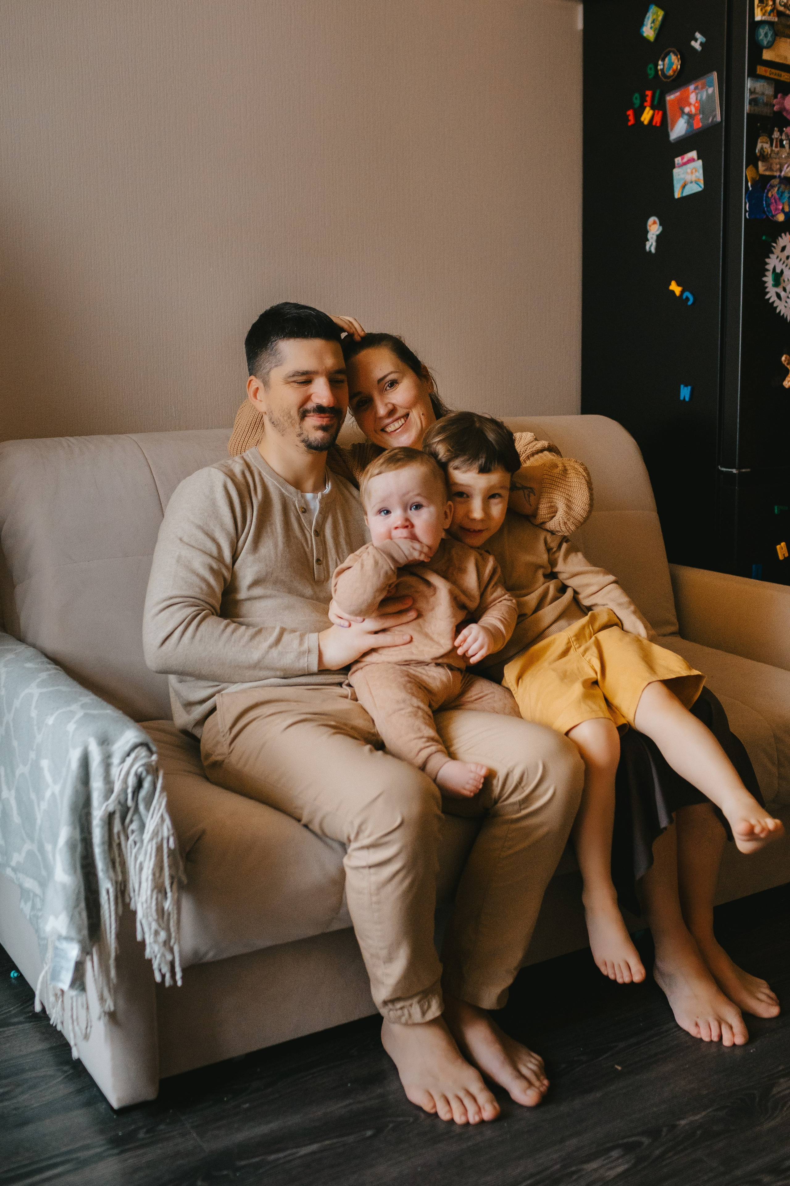 Женя, Катя, Федя и Тим. Семейный lifestyle фотограф в Санкт-Петербурге Людмила Пахомова