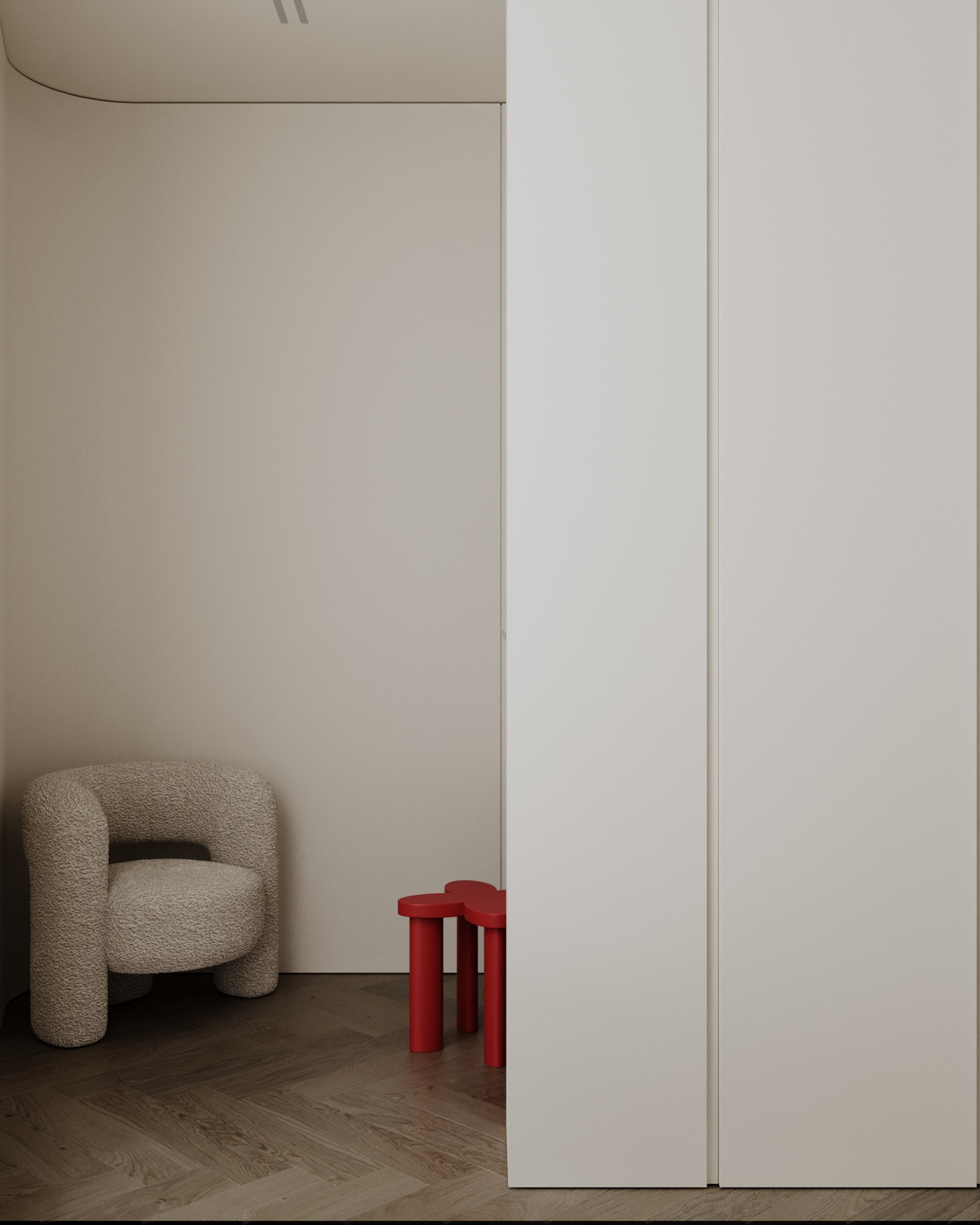 SOLE HILLS /50 sq m /23'. Интерьерное ателье numéro а