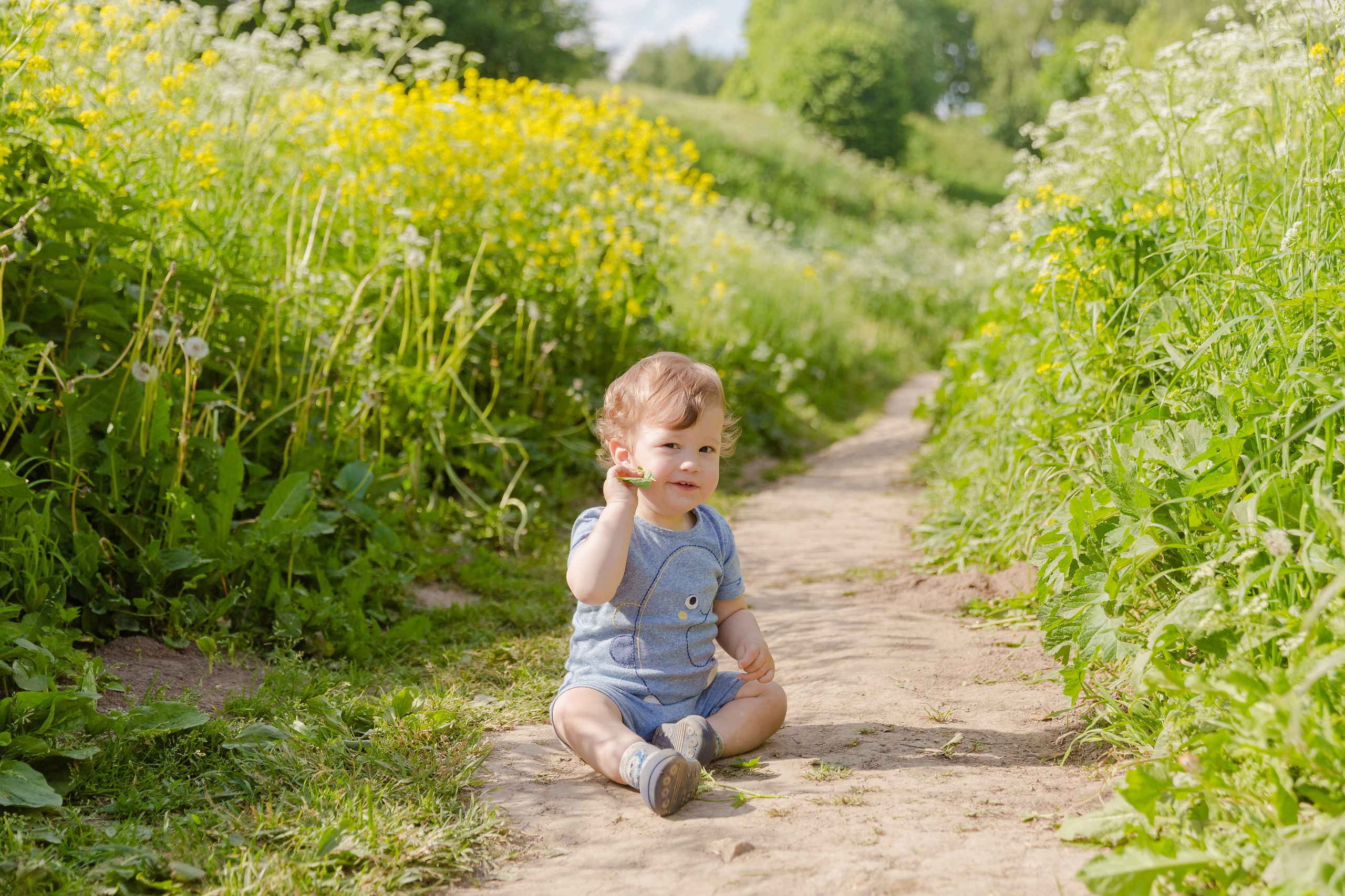 Семейная фотосессия в парке с детьми