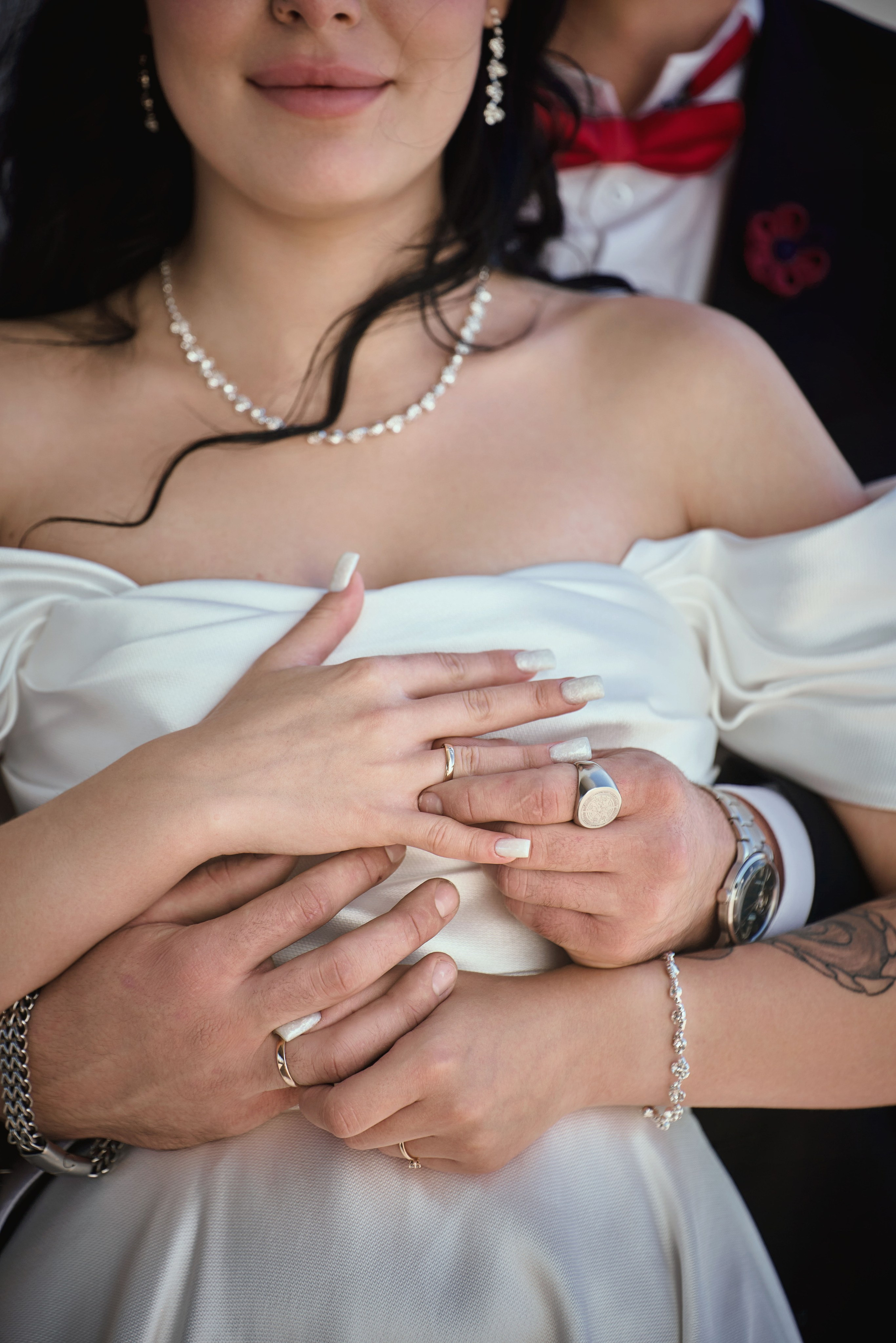 Свадебная фотосессия Дмитрия и Виты на Поклонной горе в парке Победы Москвы